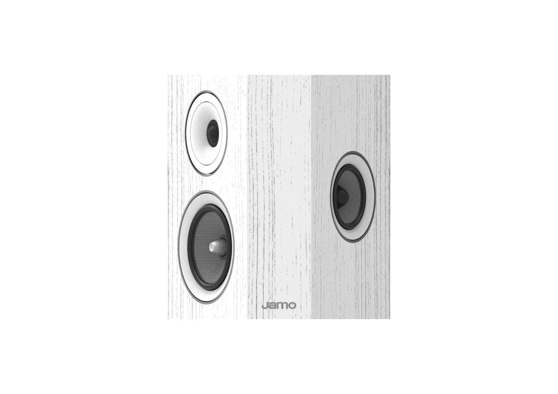 Jamo Concert Series 9 II SUR II Surround Sound Speaker Pairs (White)