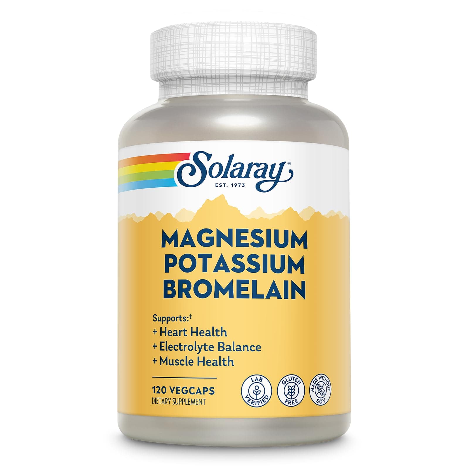Magnesium Potassium Asporotates - 120 Veg Caps