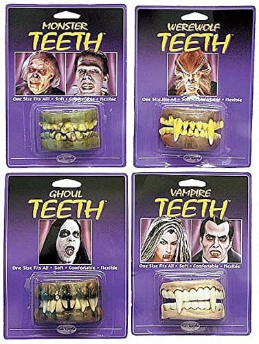 Holiday Times Unlimited Inc Women's Pirate Horror Teeth Multicoloured One Size