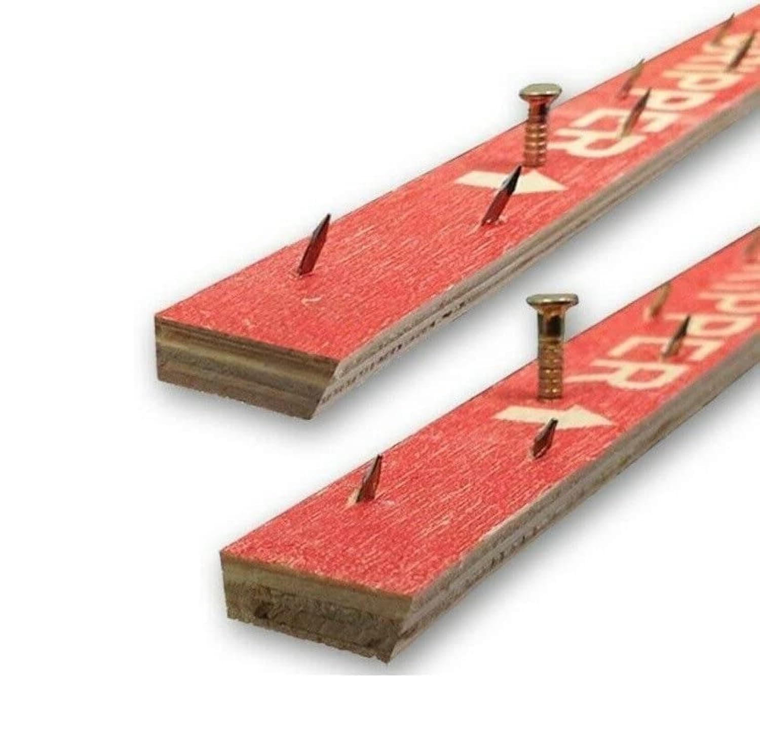 Premium Carpet Gripper Rods - (40ft / 12metres) For Concrete or Wood Floors or Stairs - Dual Purpose - Gripper Strips For Underlay/Flooring - Easy DIY Packs