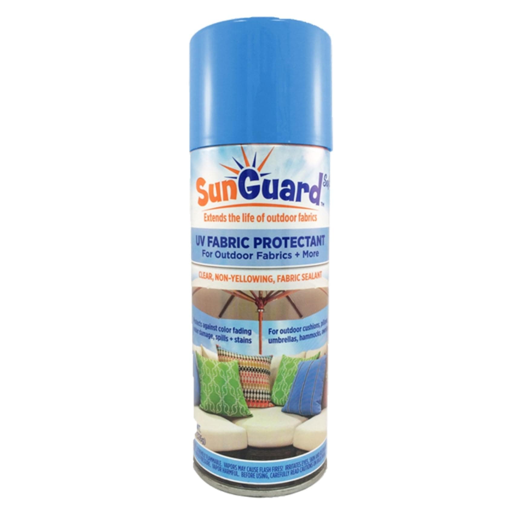 SUNGUARD Fabric UV Protectant and Sealant Spray for Outdoor Garden and Home Decor Prevents Fading Spills & Stains