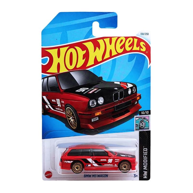 Hot Wheels BMW M3 Wagon HW Modified for Ages 3 and Up (Red)
