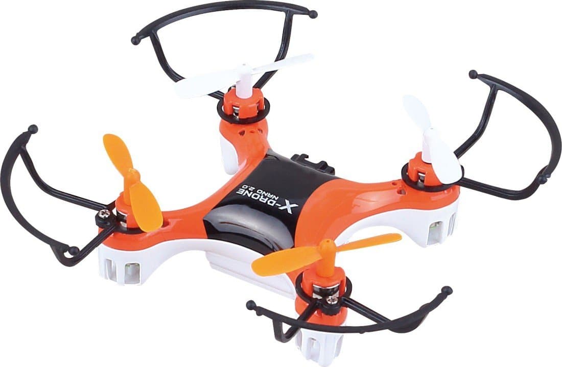 The Flyers Bay Nano Quadcopter with 360 Degree Axis Gyro Stabilization, Multi Color