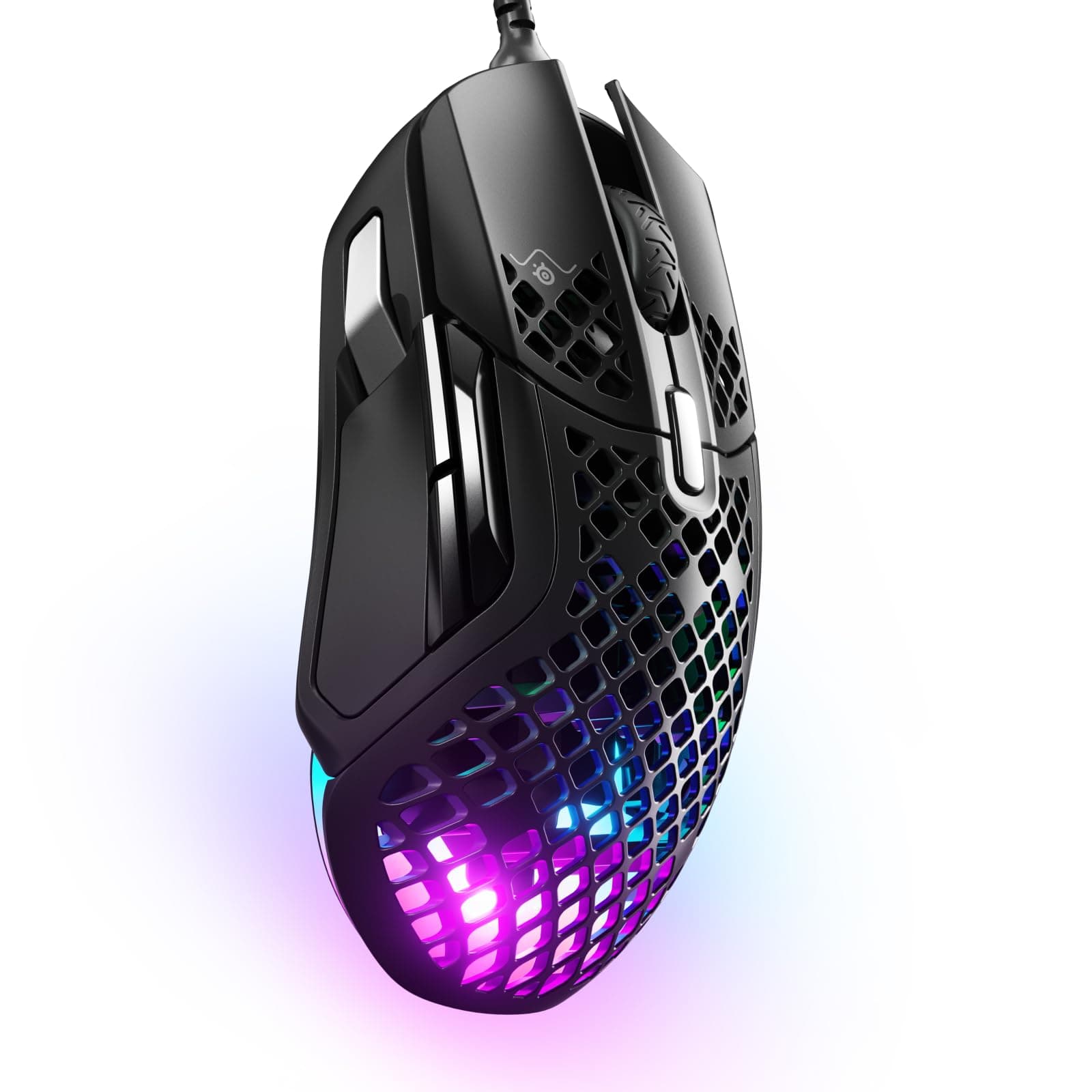 Aerox 5 - Holey RGB Gaming Mouse - Ultra-lightweight Water Resistant Design - 18K DPI TrueMove Air Optical Sensor