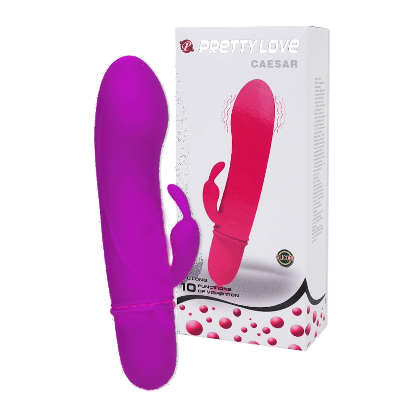 TRALIX Massage Silicone Stimulator 10 Different Stimulation Functions Water Resistant