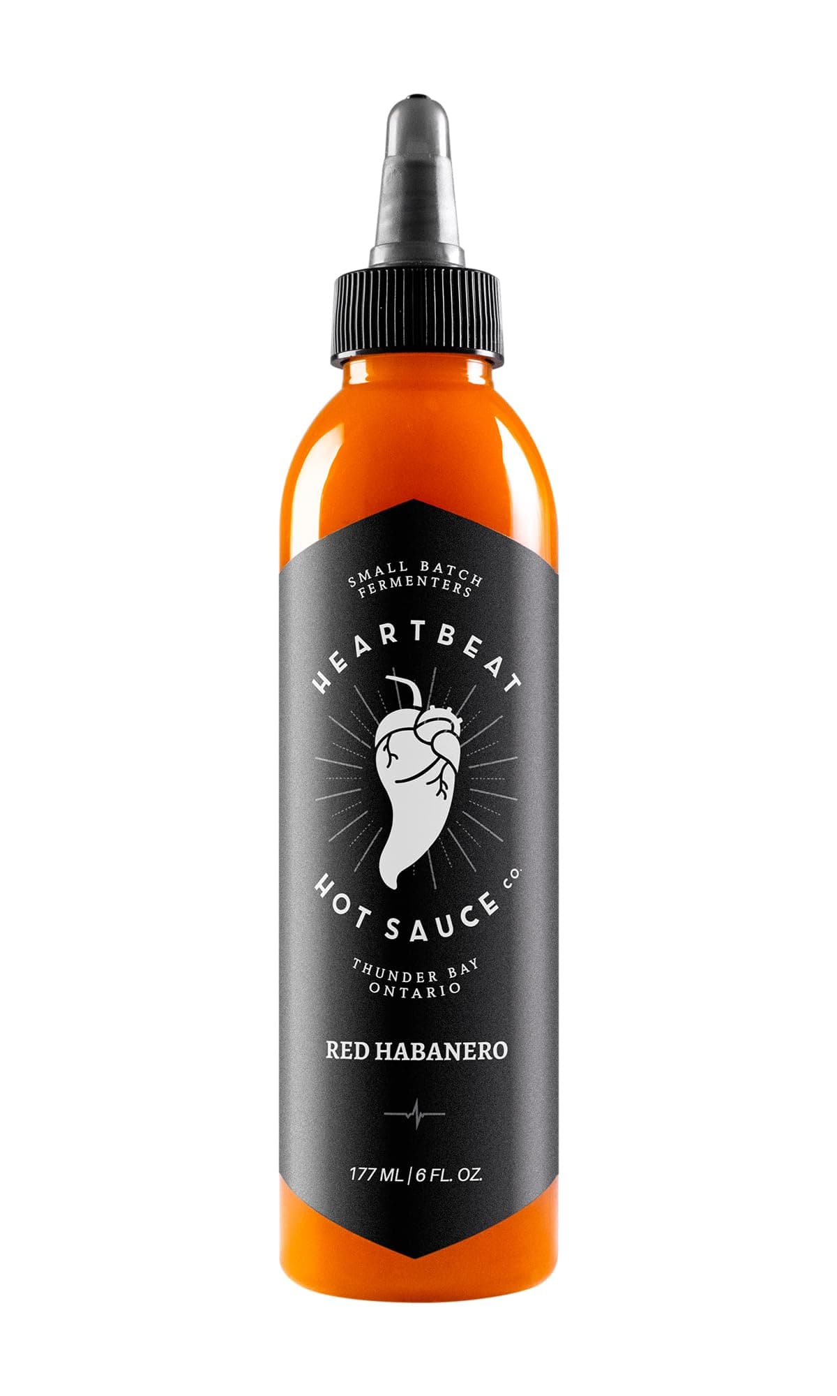 Heartbeat Hot Sauce Co. | Red Habanero, 6 oz.