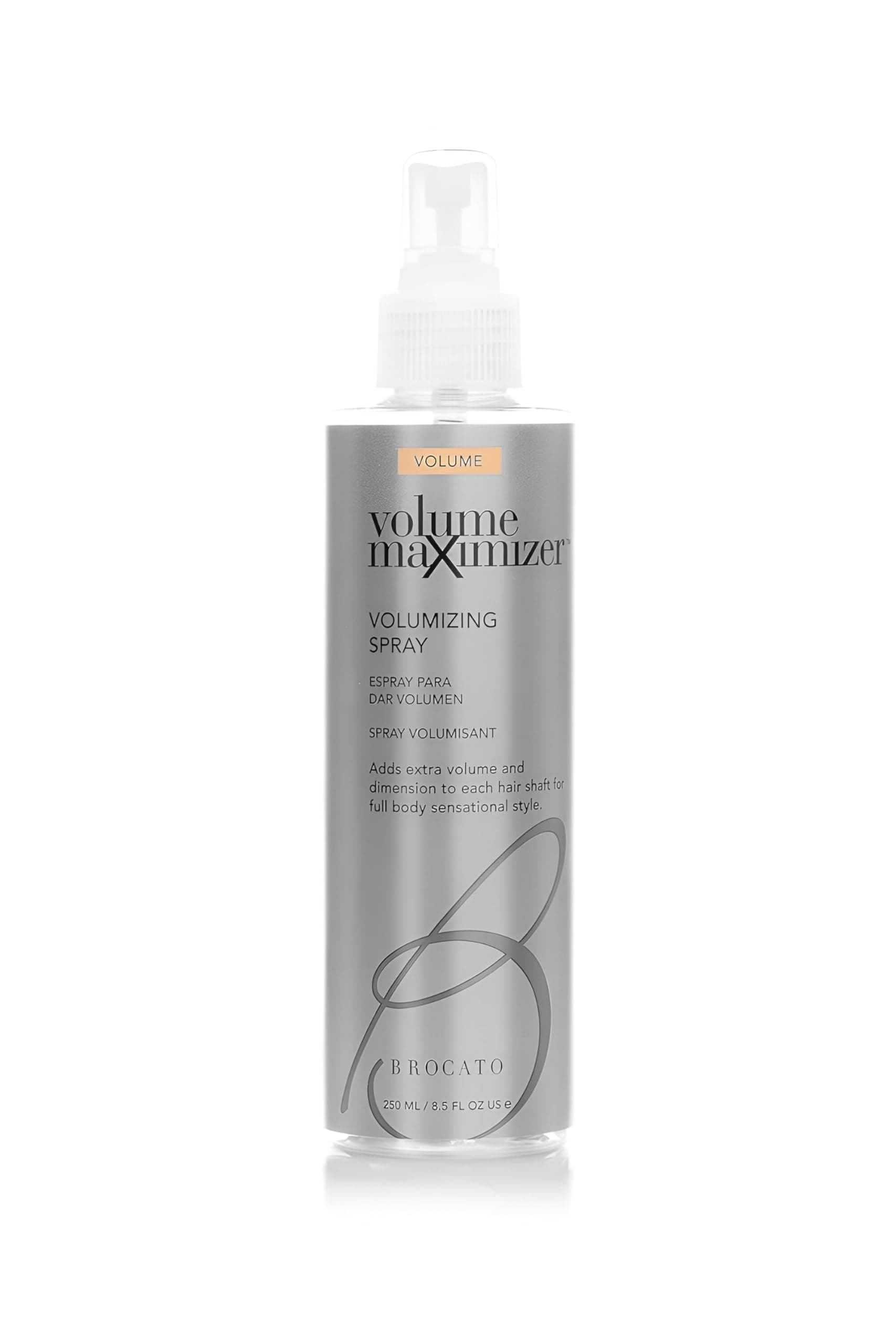 Brocato Volumizing Maximizer Thickening Spray, 8.5 Oz. | Hair Volumizer Spray to Add Volume and Texture | Powerful Root Booster & Lifter Hairspray | Texturizing Hair Care Products for Fine Hair