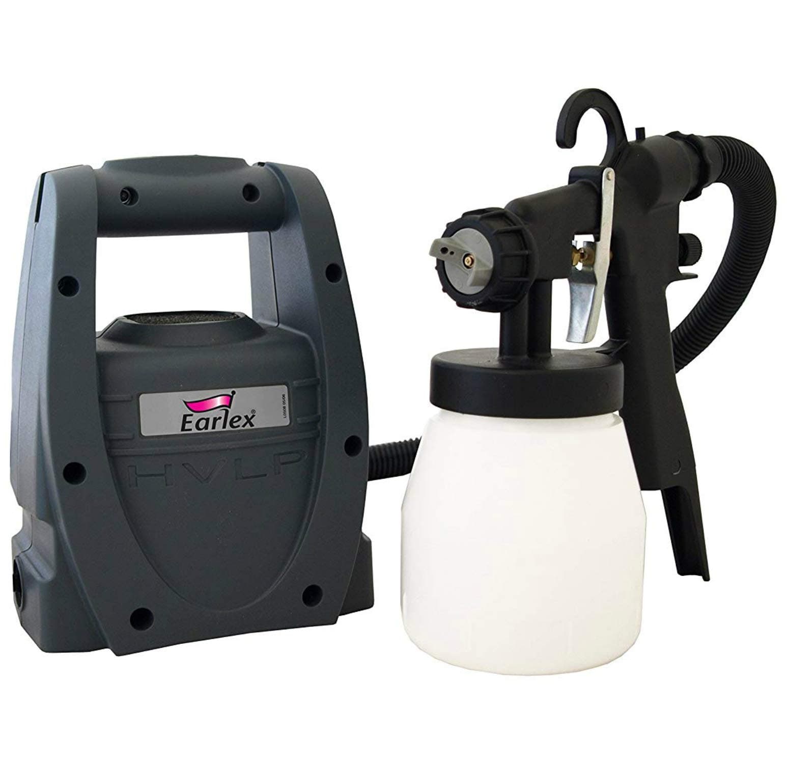 Earlex HV1900UK Electric Paint Sprayer for Wall & Ceiling/Wood & Metal paint - interior and exterior usage, 900 ml capacity, 400 W, 2.7 m hose