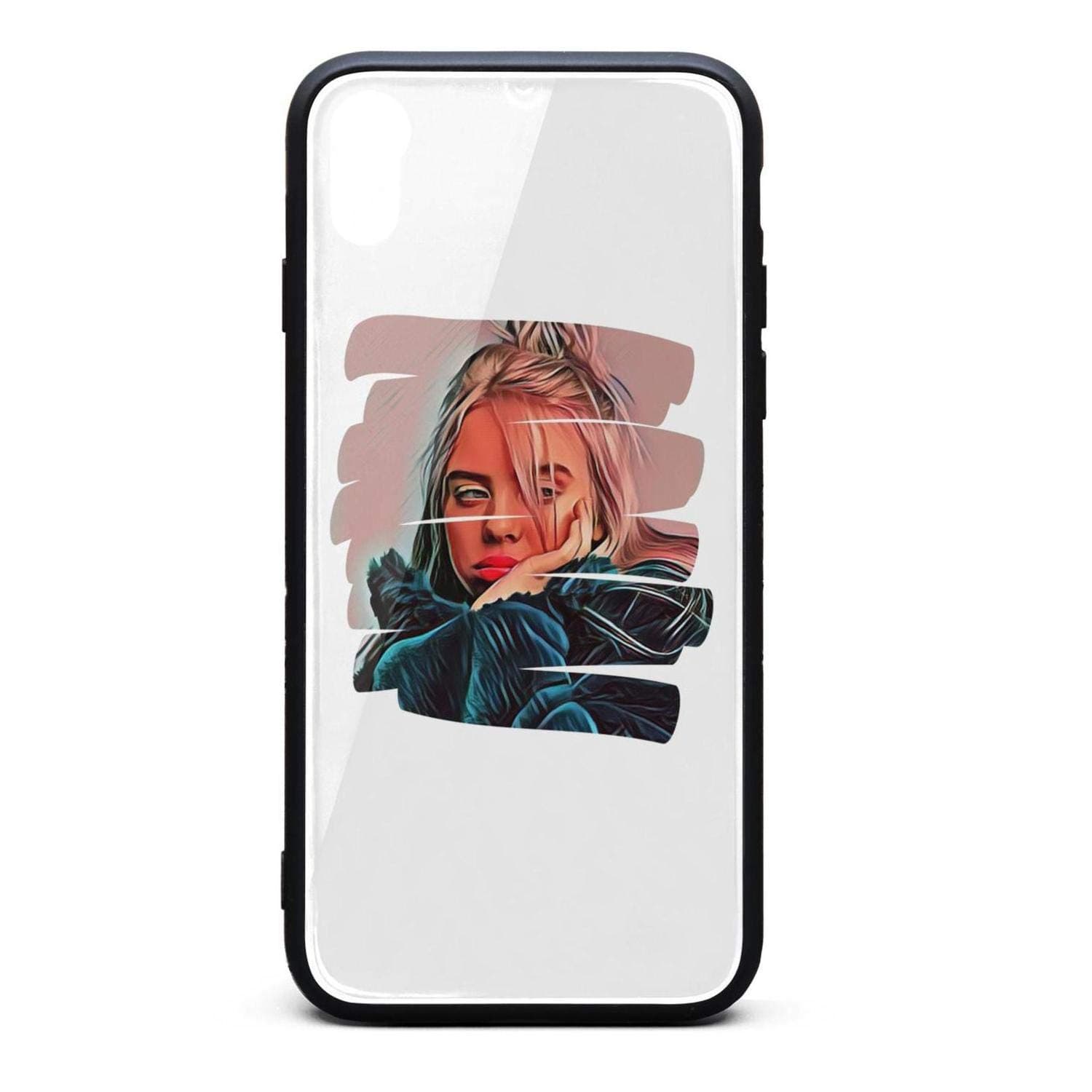 Phone Case for iPhone XR Billie Eilish Cute Design Slim Bumper TPU Supreme Cases Cover