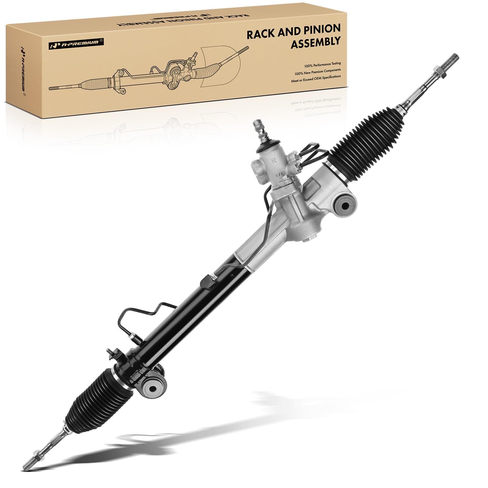 A-Premium - Hydraulic Power Steering Rack and Pinion Compatible with Toyota Highlander 2001-2007 & Lexus RX330 2004-2006, RX350 2007-2009