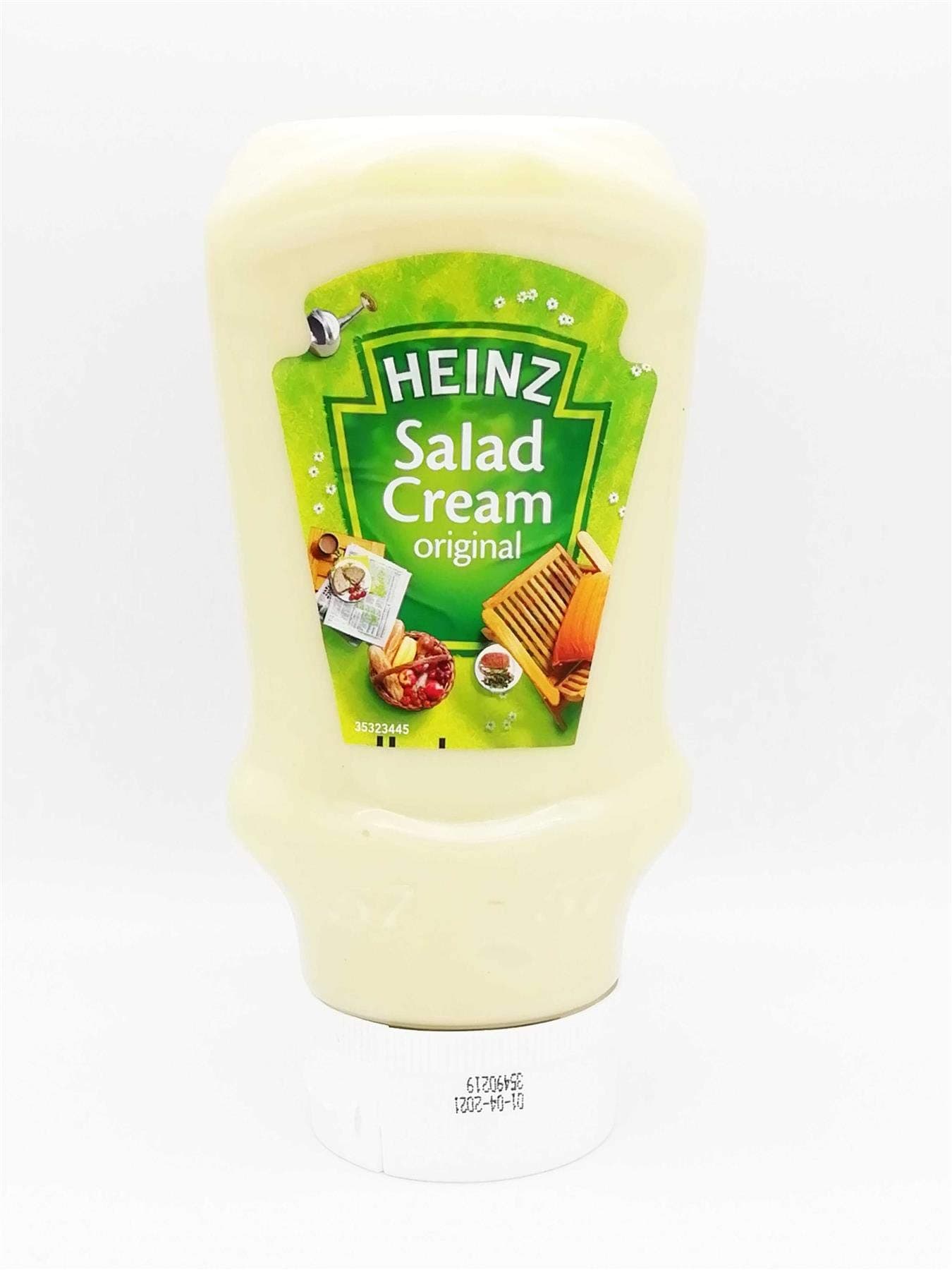 Heinz Salad Cream Original 435g Dressings Salad Best Sauce for Salad, Sandwiches, Baked Potatoes, Burgers and Chips The Classic Recipe Deliciously Zingy Suitable for Vegetarians