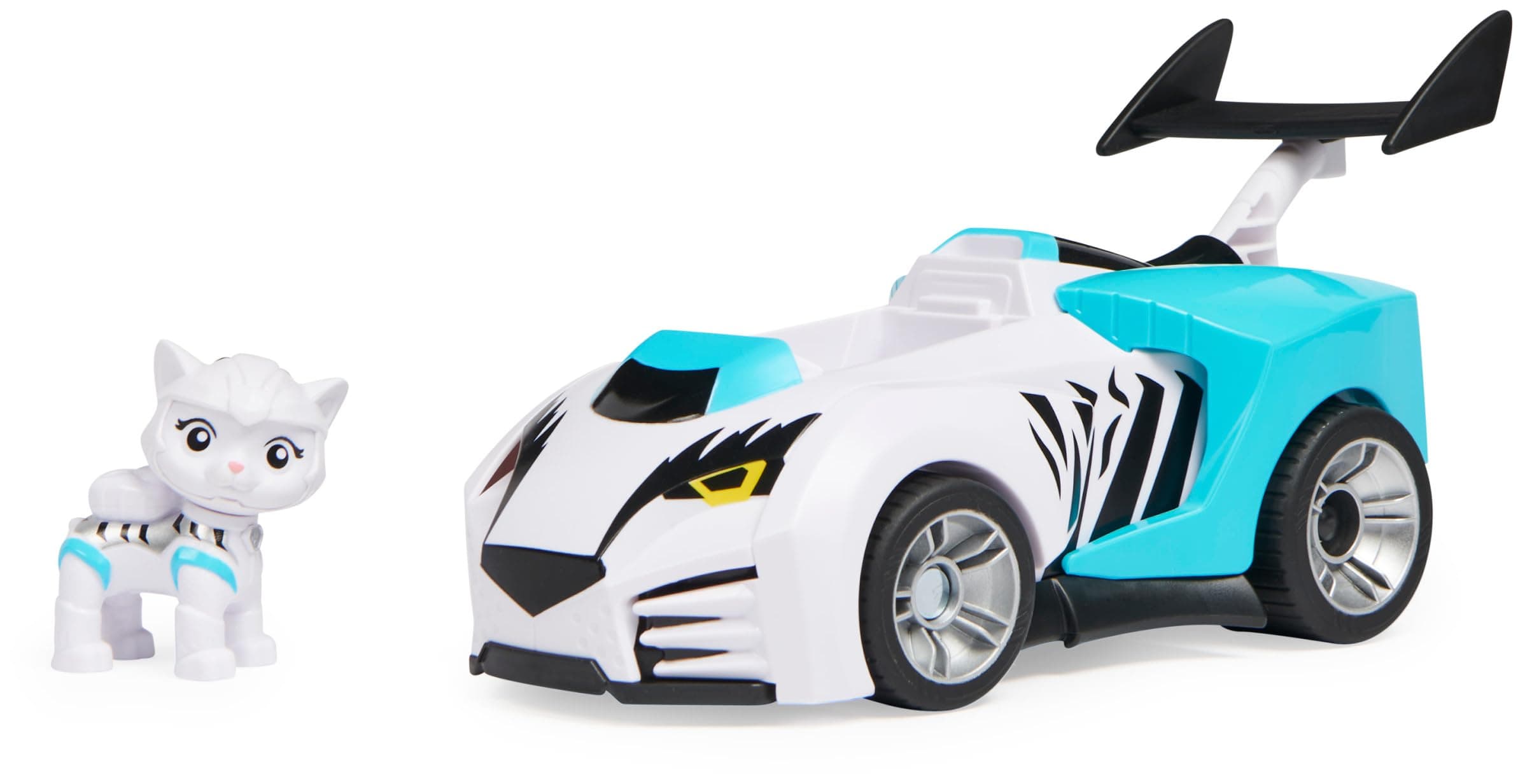 Paw Patrol | Rory Character Cat Pack Vehicle | Surprise Transformation Vehicle and Cat Pack | Kids Games Ages 3+