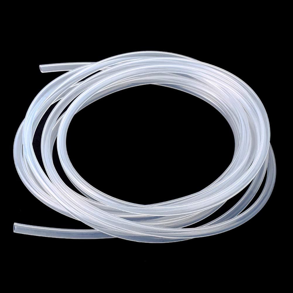 1/4" ID Silicone Tubing, Food Grade 1/4" ID x 3/8" OD 10 Feet Length Pure Silicone Hoses High Temp for Home Brewing Winemaking