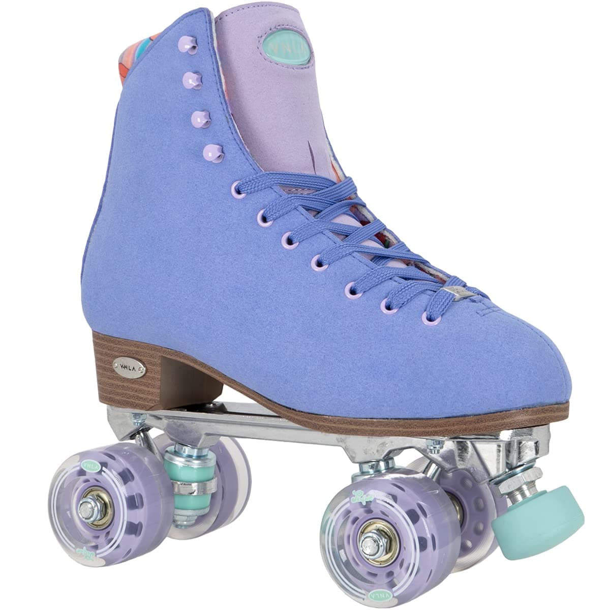 VNLA Parfait Women’s Roller Skates | Trendy, Comfortable & Perfect for Wide Feet | High-Top Quad Skates
