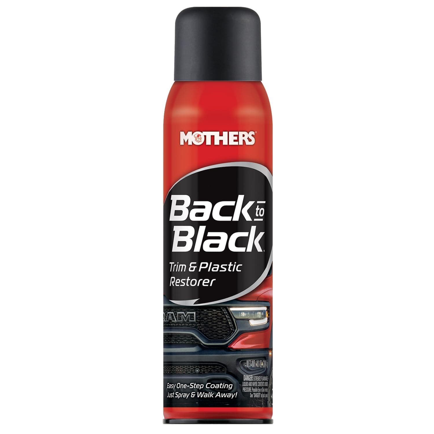 Mothers 06110 Back-to-Black Trim & Plastic Restorer - 10 oz.