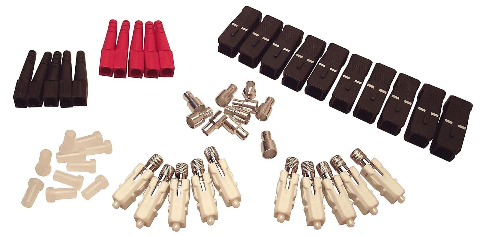 Shaxon FCSC-MM-10-B, SC Fiber Optic Connectors, Multimode, 10 Pack