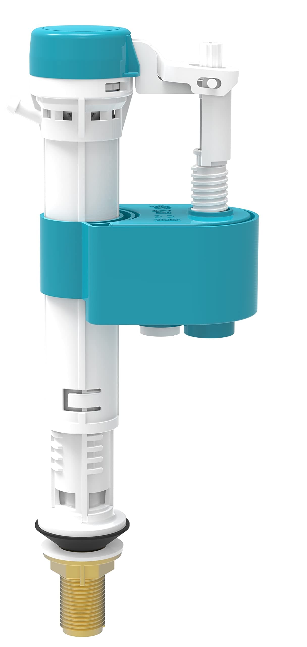 Toilet Inlet Valve Bottom Entry, Inlet Float Valve 1/2 inch