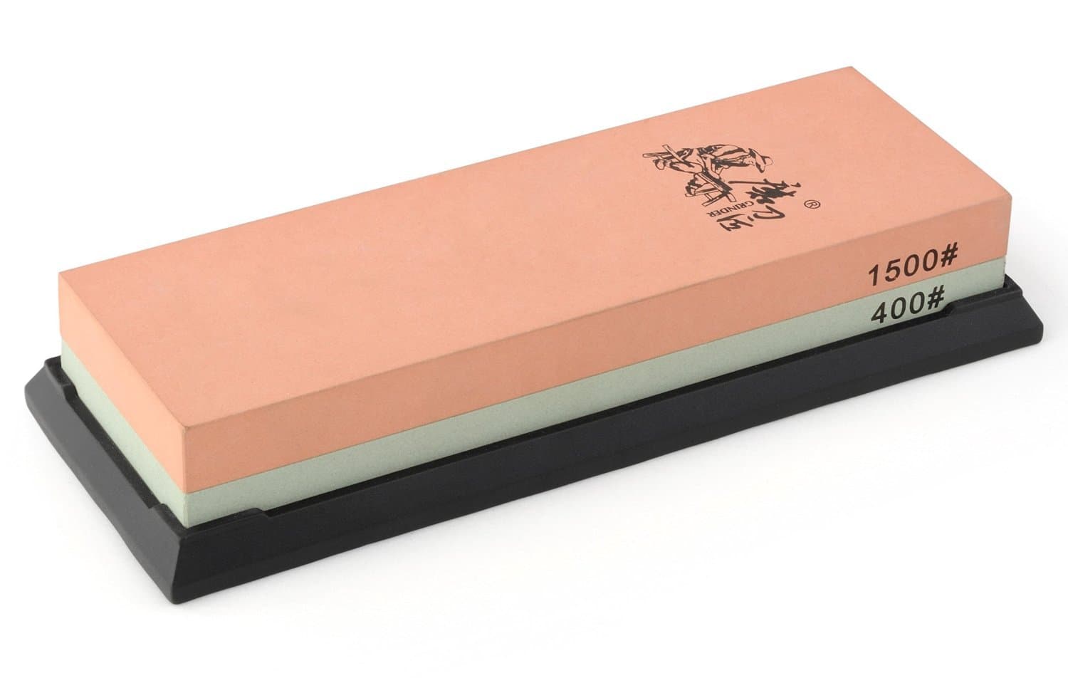 ANG TAIDEA 400/1500 Grit Combination Corundum Whetstone Knife Sharpening Stone / Double-Sided