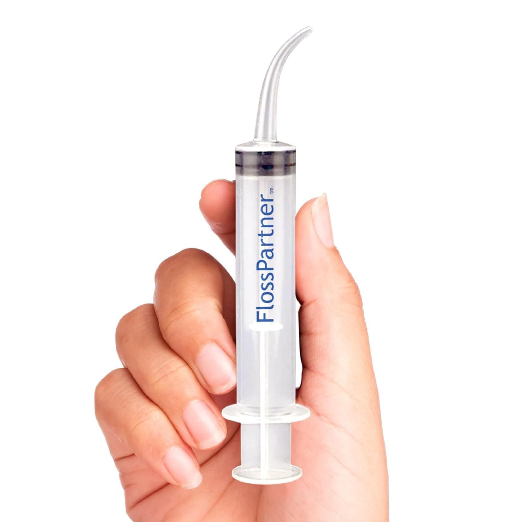 Water Floss Pick by FlossPartner Smallest Portable Pocket Size. Mouthwash or Water. No Charging Ever, Easy Carry Effective Reusable. Teeth Braces Gums Breath. Travel Work School Camping Survival