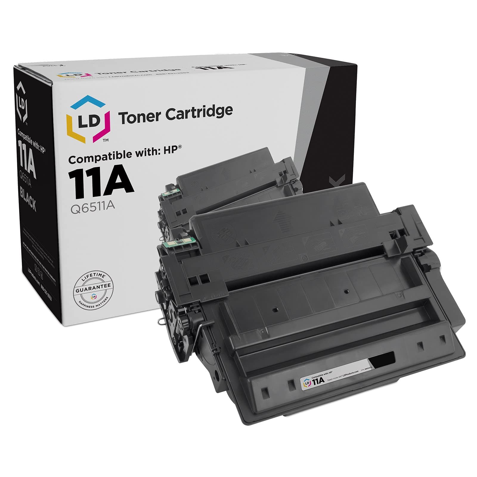LD Products Compatible Toner Cartridge Replacement for HP 11A Q6511A (Black Single) Compatible with HP Laserjet 2420 2420d 2420dn 2430dtn 2430n 2430tn 2430 2420n