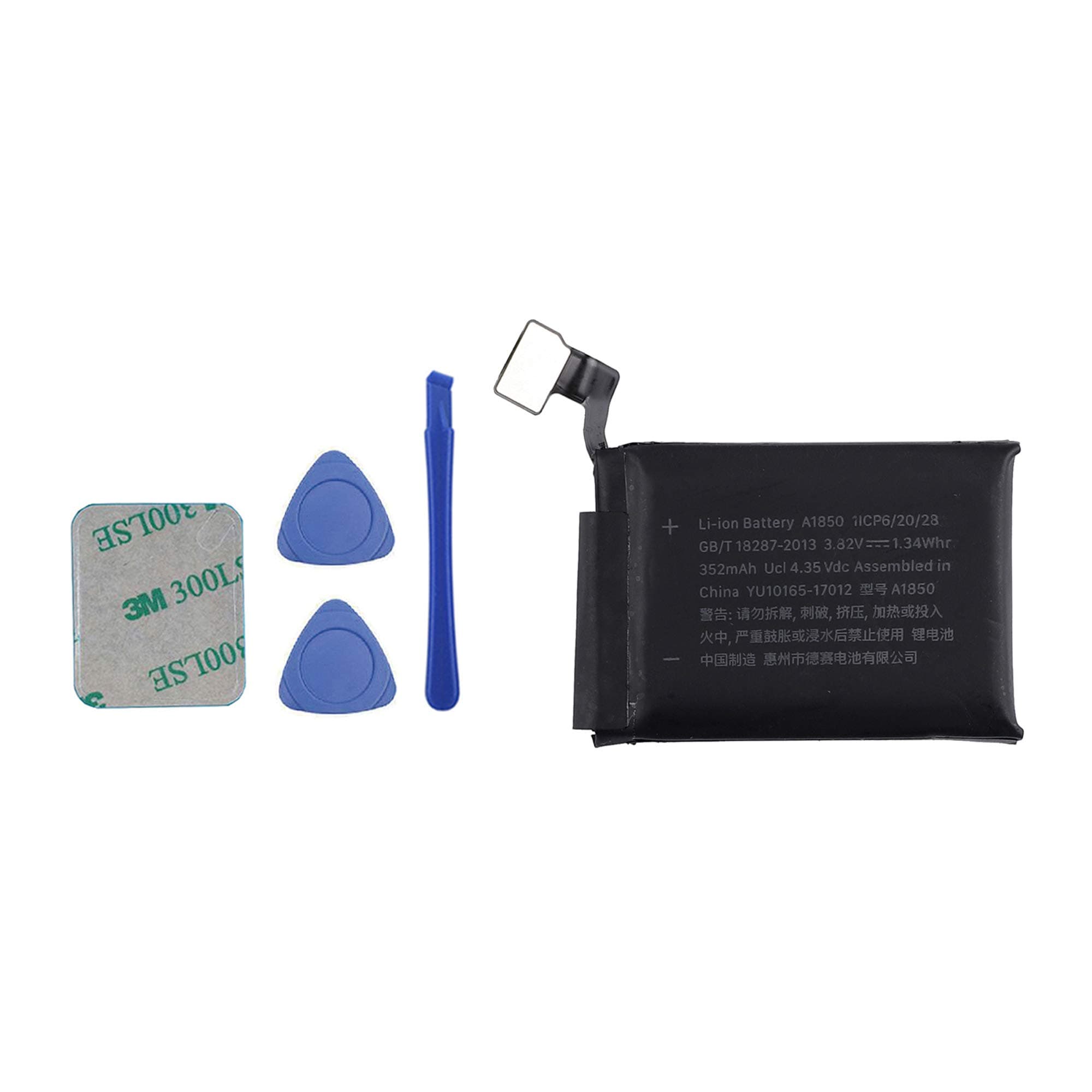 A1850 Replacement Battery Compatible with Watch Series 3 42mm GPS Version A1850 with Toolkit