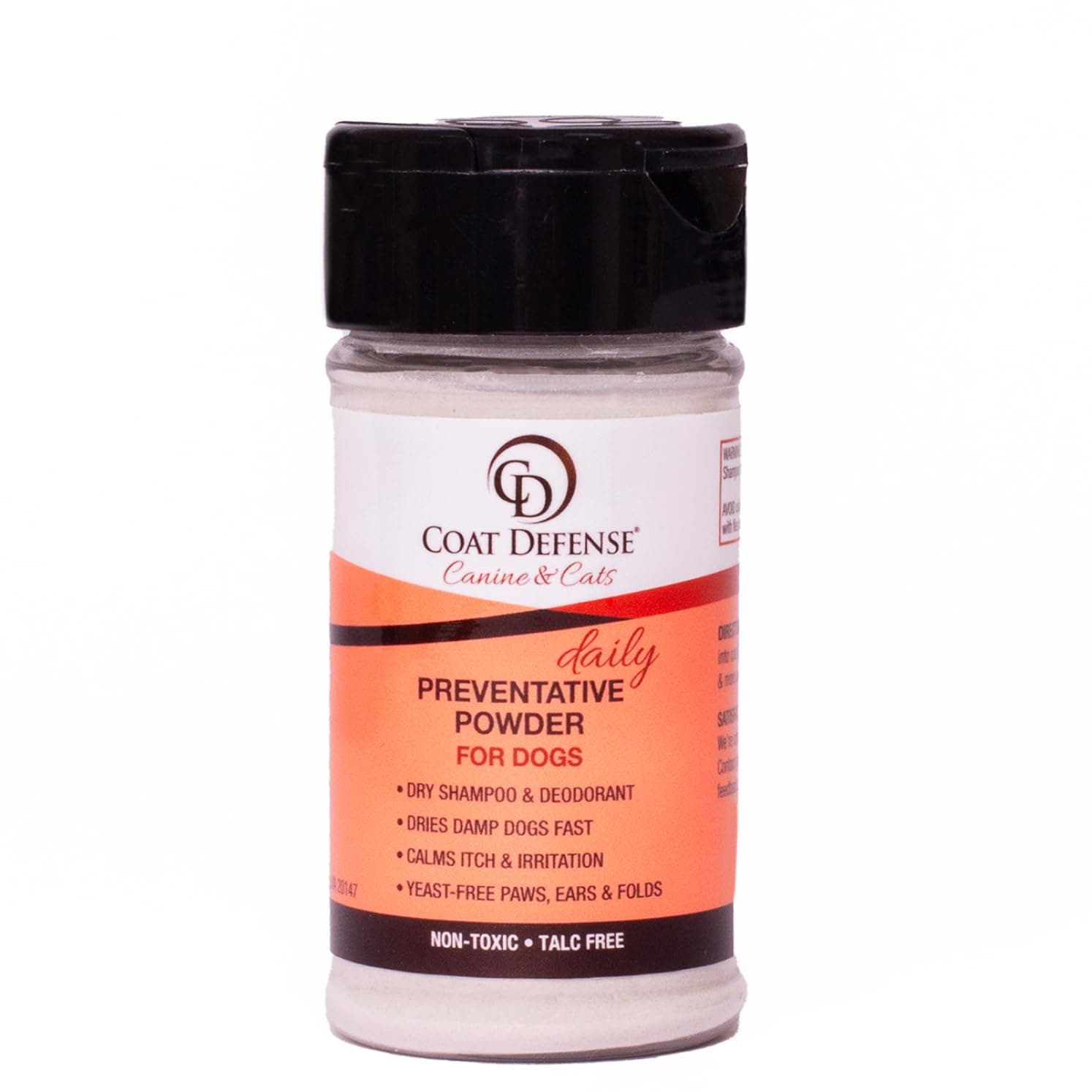 Preventative Powder | Made in USA | 3.5oz Waterless Dog Shampoo & Pet Deodorizer for Smelly Dogs | Provides Anti Itch Relief | Dog Shampoo for Dry Itchy Skin & Smelly Dogs