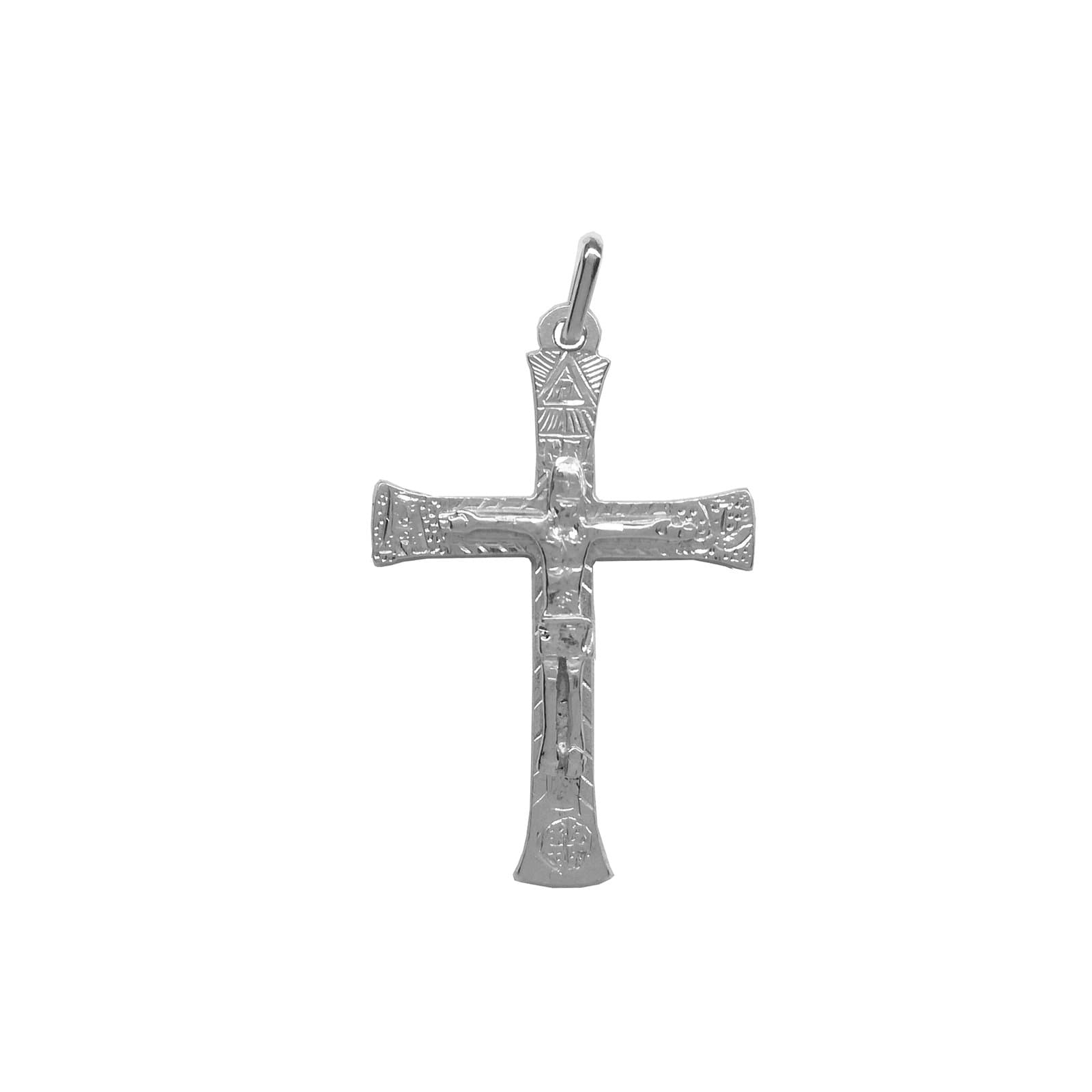 Sebaoth Pendant Cross Runner neocatecumenal - Cross Procesional Presidential Glorious - First 925 Sterling Silver M - different sizes