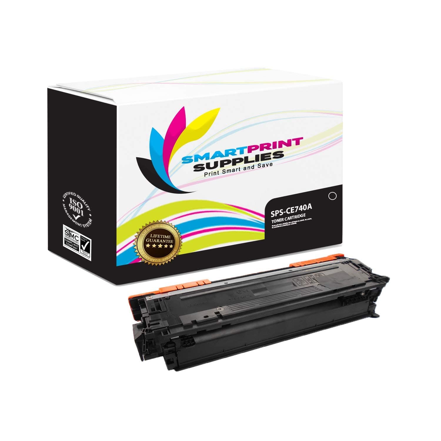 Compatible 307A CE740A Black Toner Cartridge Replacement for HP Laserjet CP5225DN CP5225N Printers (7,000 Pages)