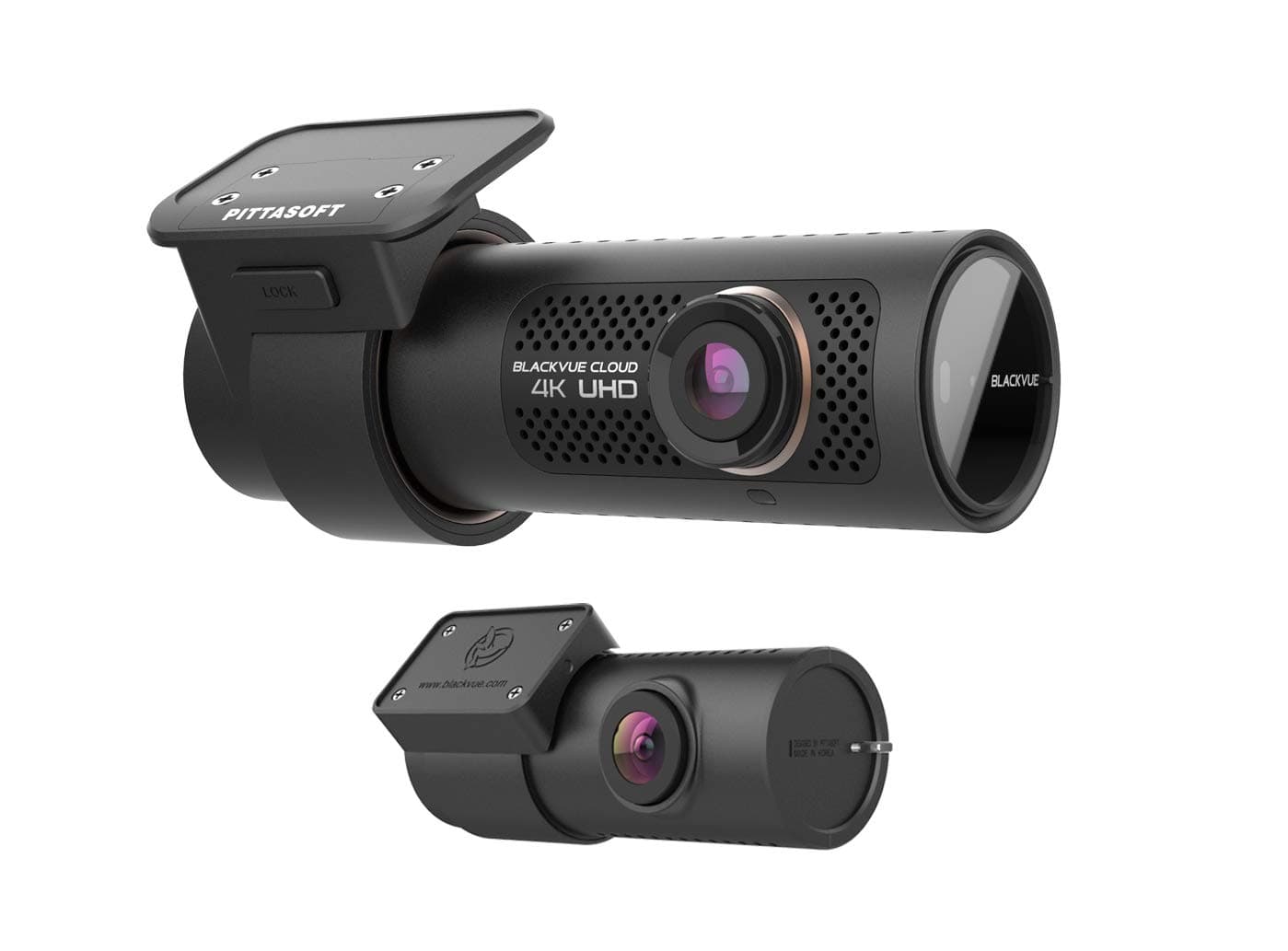 BlackVue DR900X-2CH (32 GB) UK Edition - 4K Ultra HD Front & Rear Dash Cam with 8-MP CMOS Sensor, Wi-Fi, GPS, Bluetooth, Intelligent Parking Mode, 4G LTE Capability for Always-On Cloud Connectivity