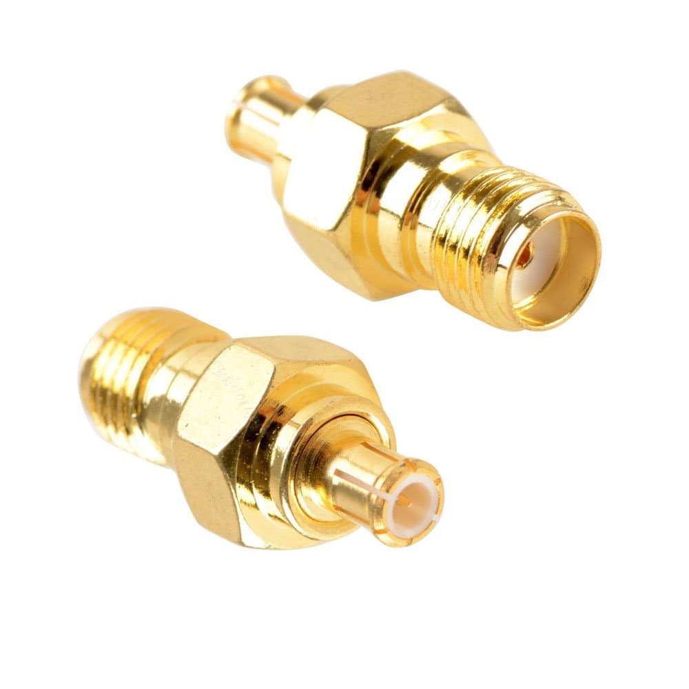 DHT Electronics 2PCS RF coaxial Coax adadpter SMA Female to MCX Male