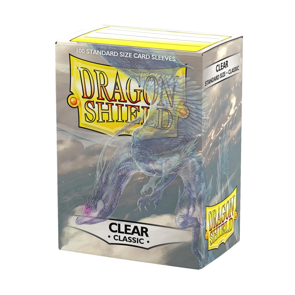 Standard Size Card Classic Sleeves | 100 CT - Smooth & Tough Premium TCG Sleeves - Compatible with Pokemon, Flesh & Blood, One Piece & Magic The Gathering | Clear