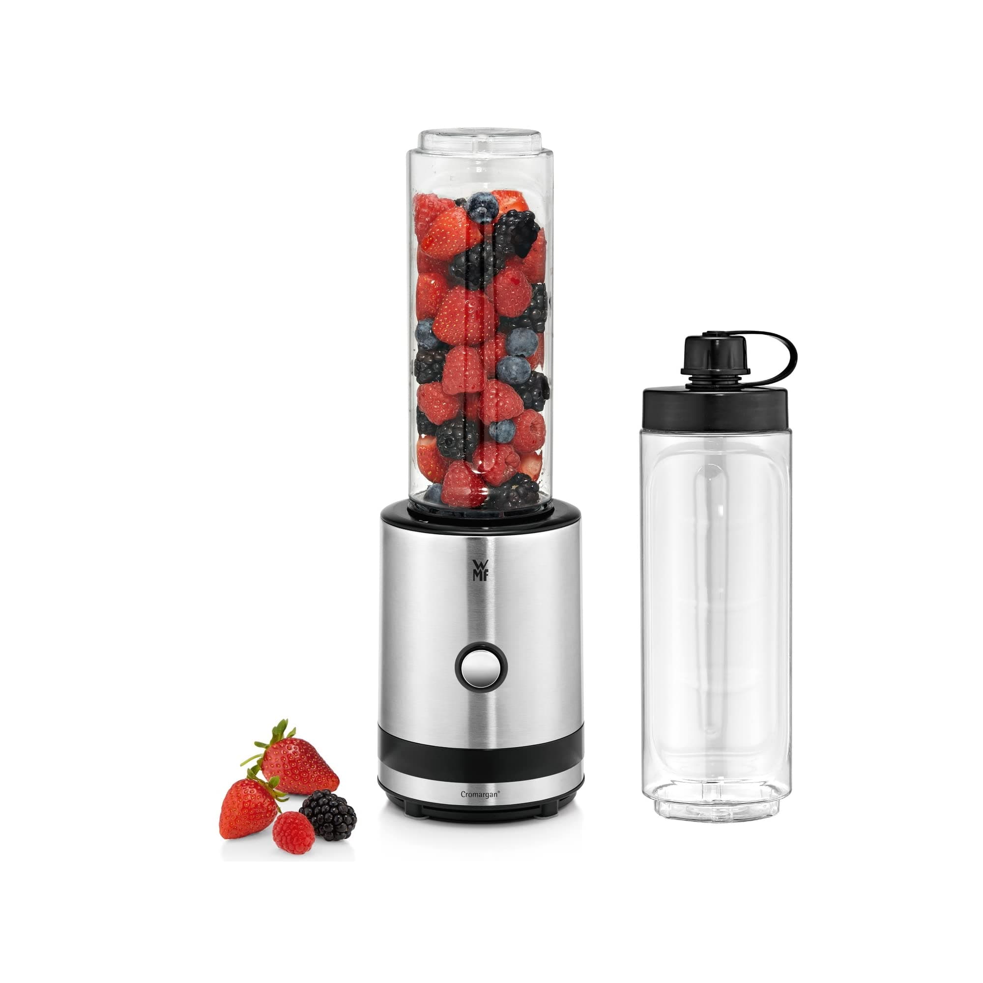 WMFCE "Kitchenminis" Smoothie-To-Go, Silver, 3-Piece