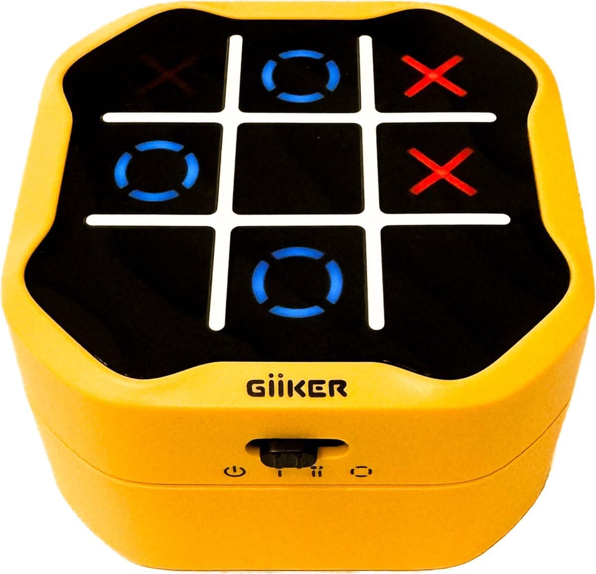 GiiKER AI Equipped with 0 x Game BOLT Portable Puzzle Game Educational Brain Training Tic Tac Tac Tac Toe Machine Learning Flash Memory (Japanese Instruction Manual Included)