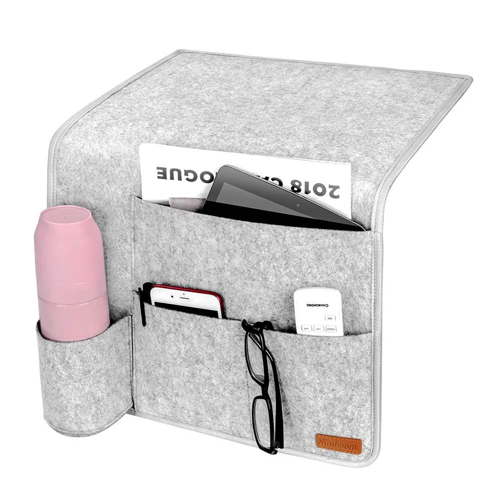 SIMBOOM Felt Bedside Storage Organizer
