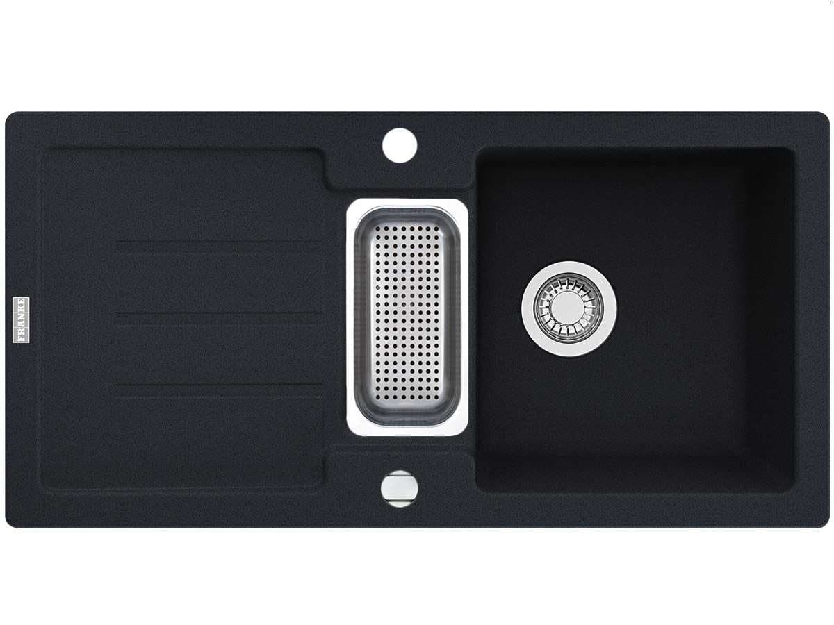 FRANKE STRATA STG 651-86 Spüle Fragranit Graphit reversibel 114.0338.331 (11190)