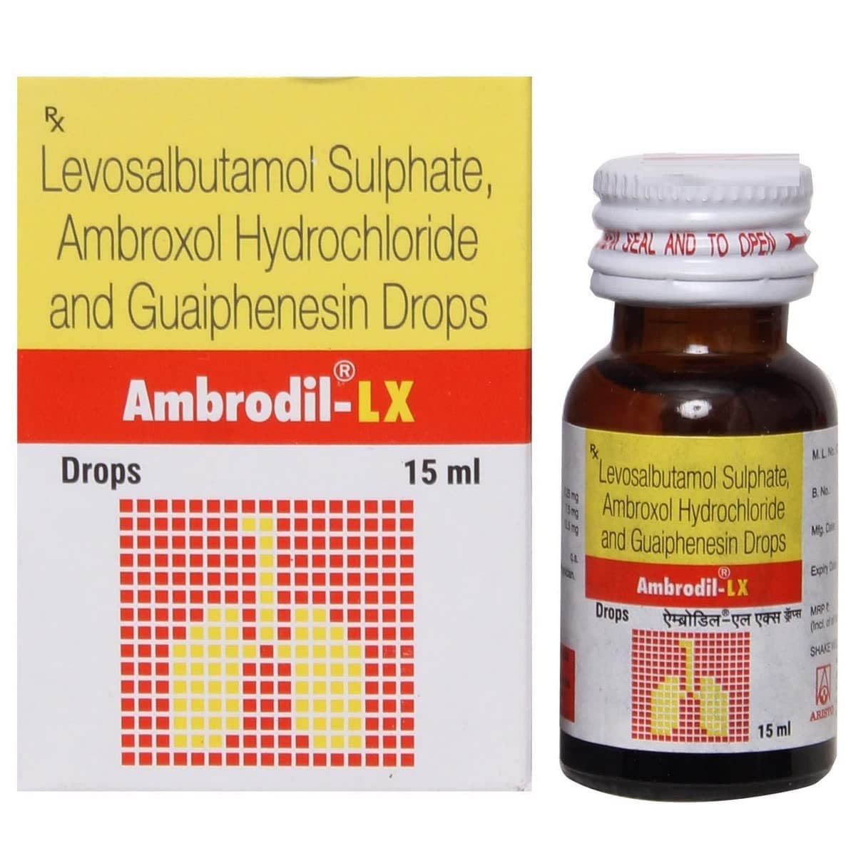 Ambrodil LX - Bottle of 15 ml Drops