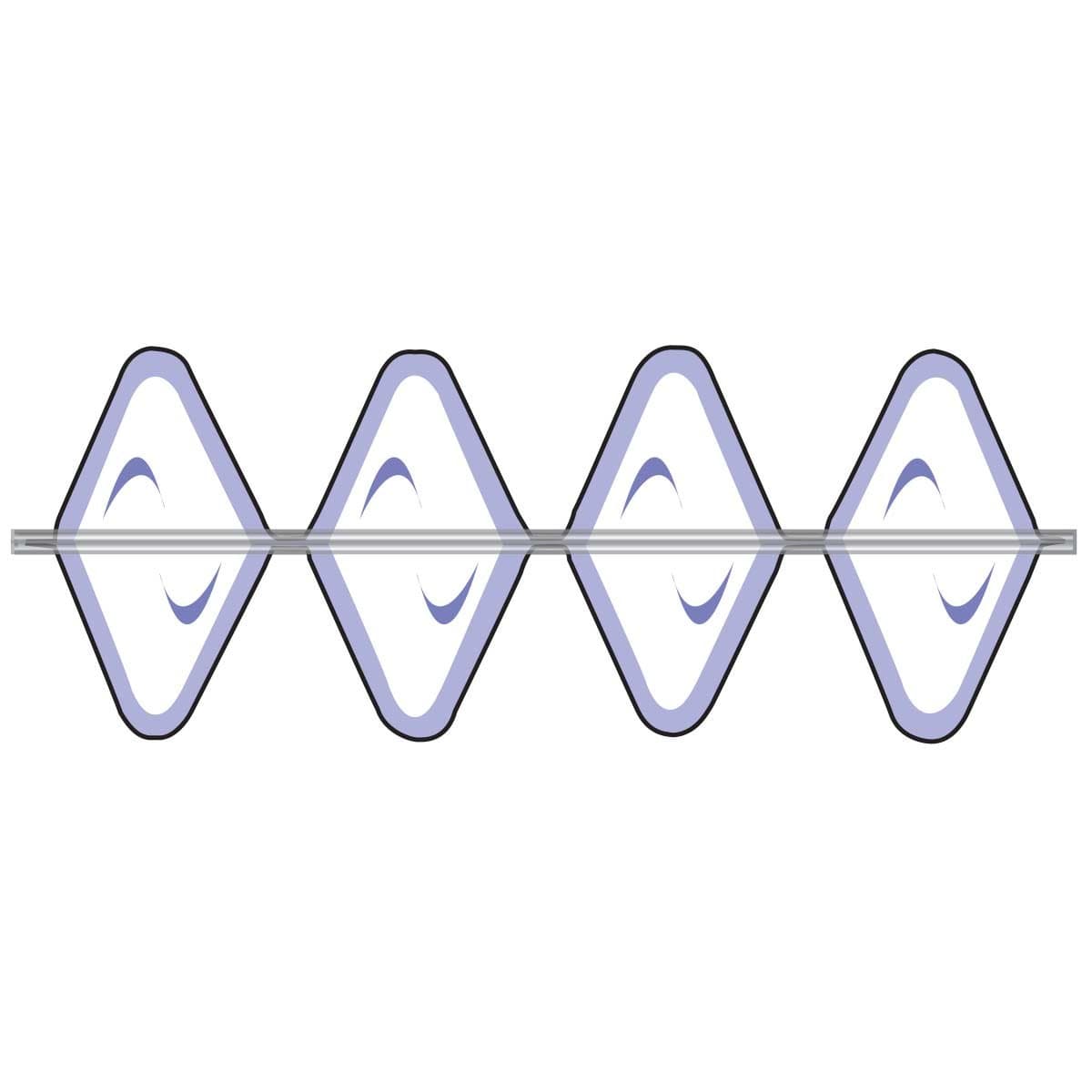 PDC Healthcare Spee-D-Line SDW-SS612 Super-Stretchy Mammography Skin Marker Scar Radiolucent, No Burnout, 1 mm Size (Box of 120)