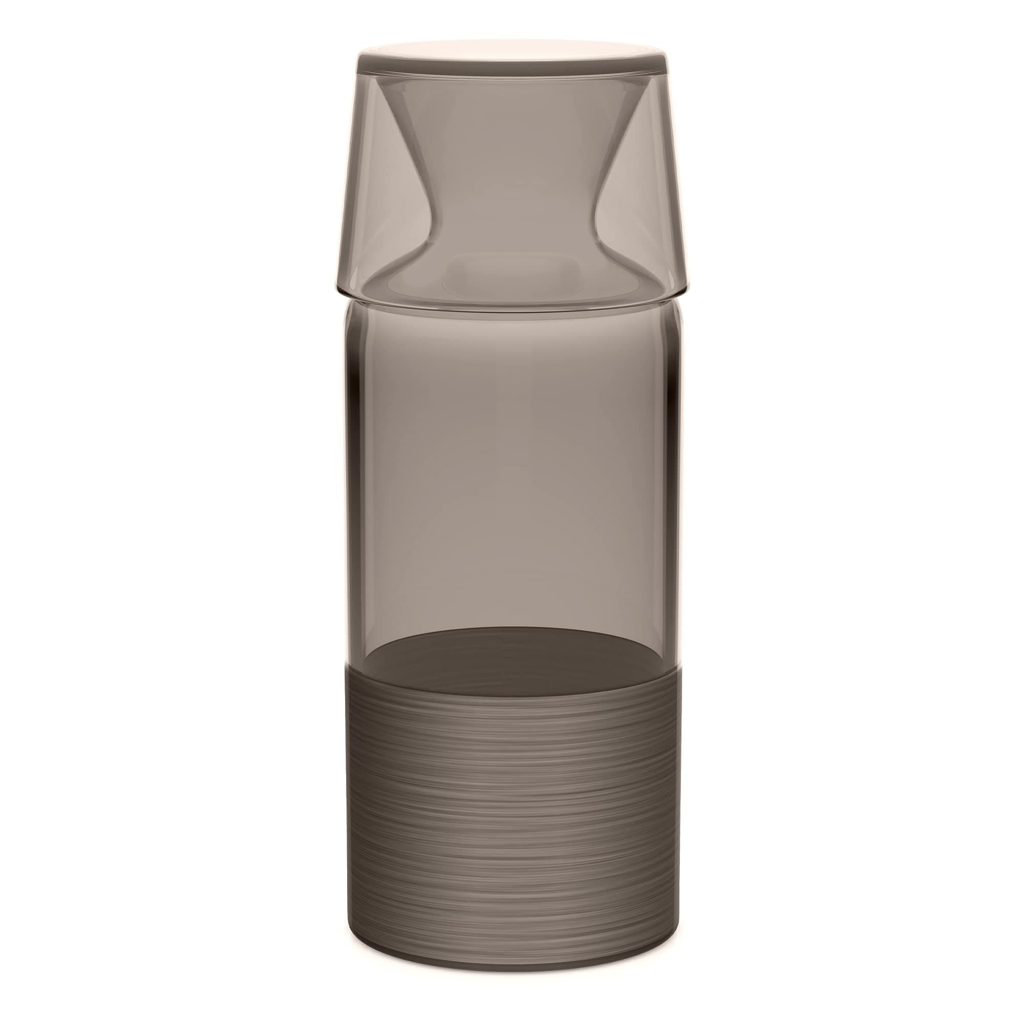 Rakle Matte Carafe with Glass Black