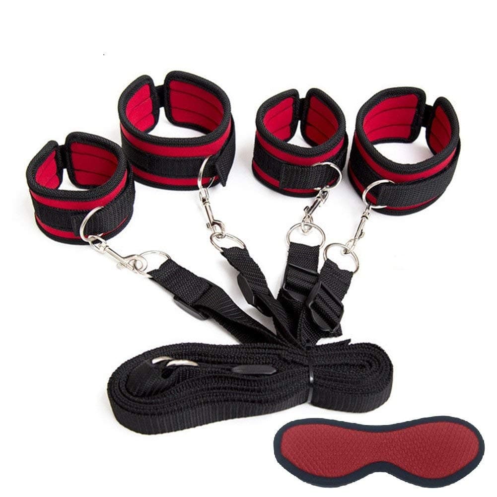 New Red 6pc Fancy Dress up Costume Set Hen's Night Party Favours