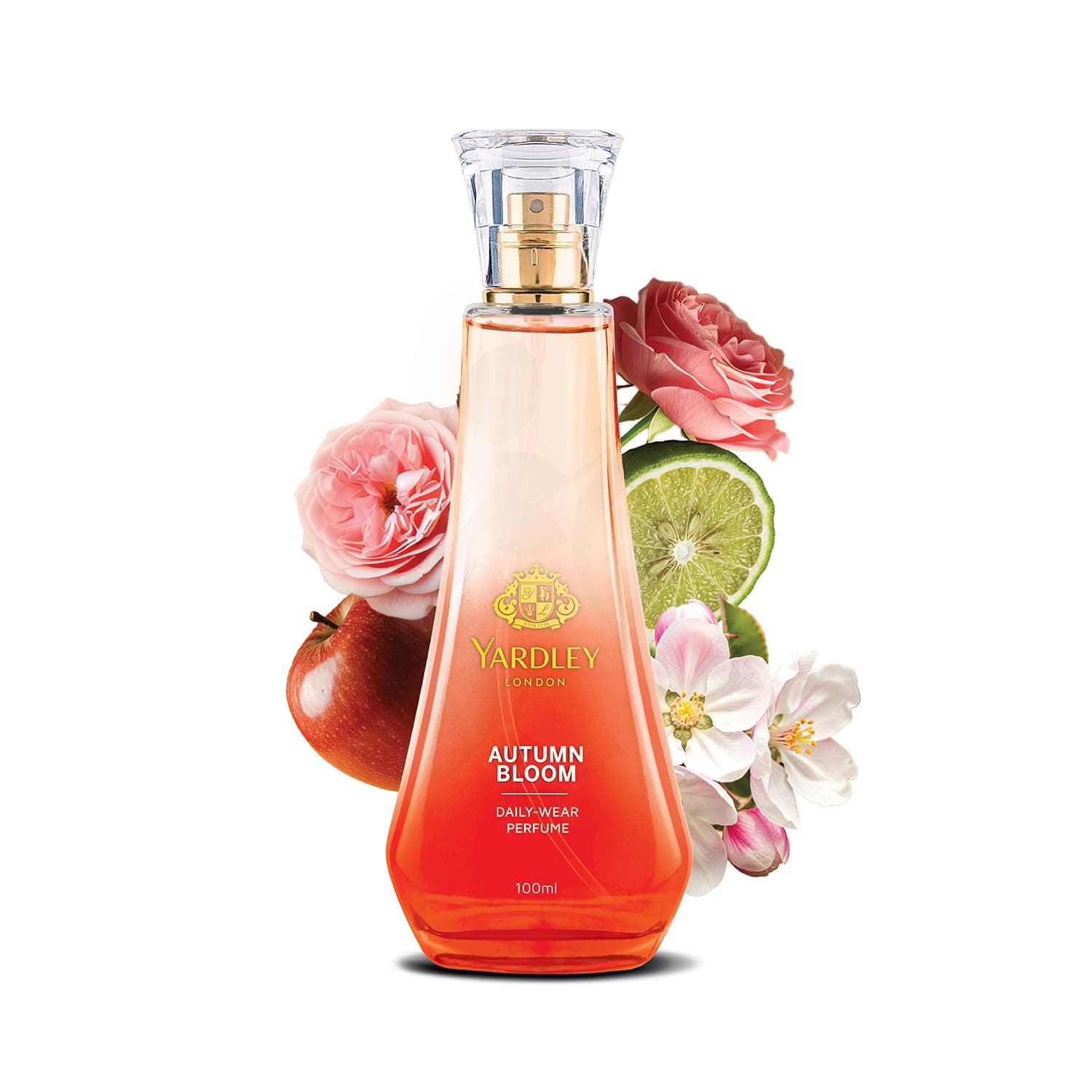 Autumn Bloom Perfume Spray Floral Fruity Scent| 90% Naturally Derived| Plumeria & Orange Peony Perfume For Women| 100Ml
