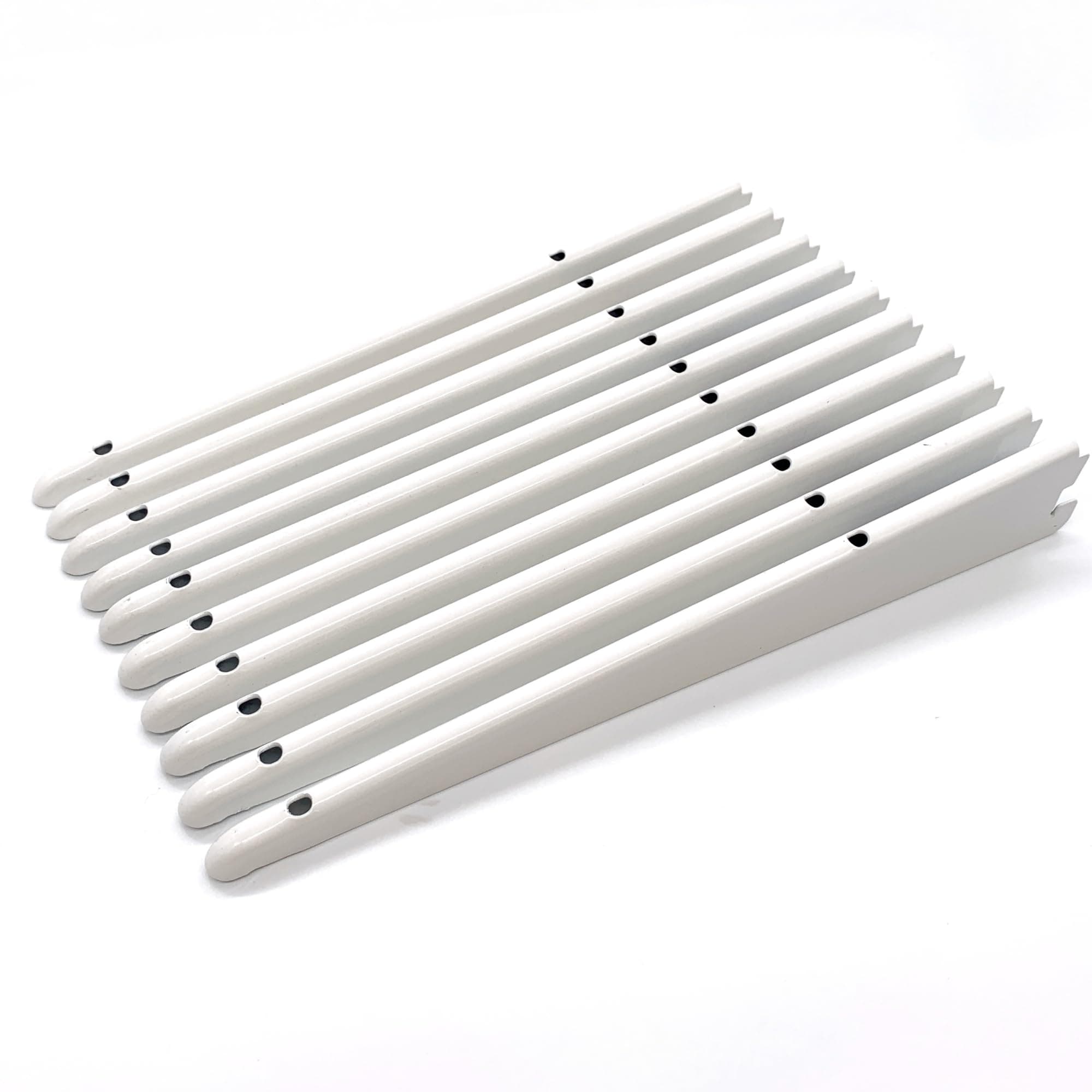 N A EAI 370mm Twin Slot Wall Mounted Shelving Bracket White Pack of 10 (10)