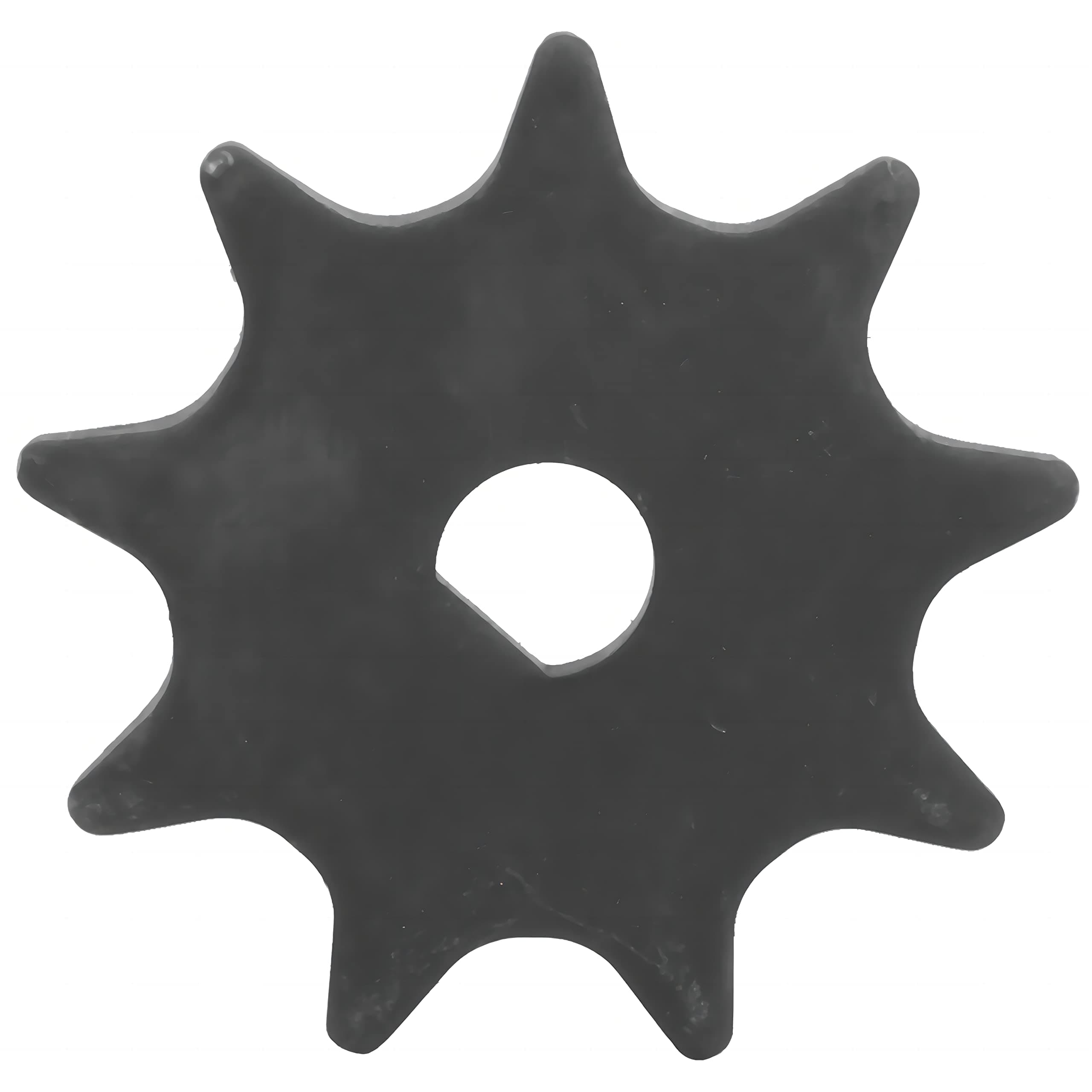 Keenso 9T Chain Sprocket,410 Sprocket 9 Tooth D Hole Chain Sprocket for MY1016 / MY1025 Motor