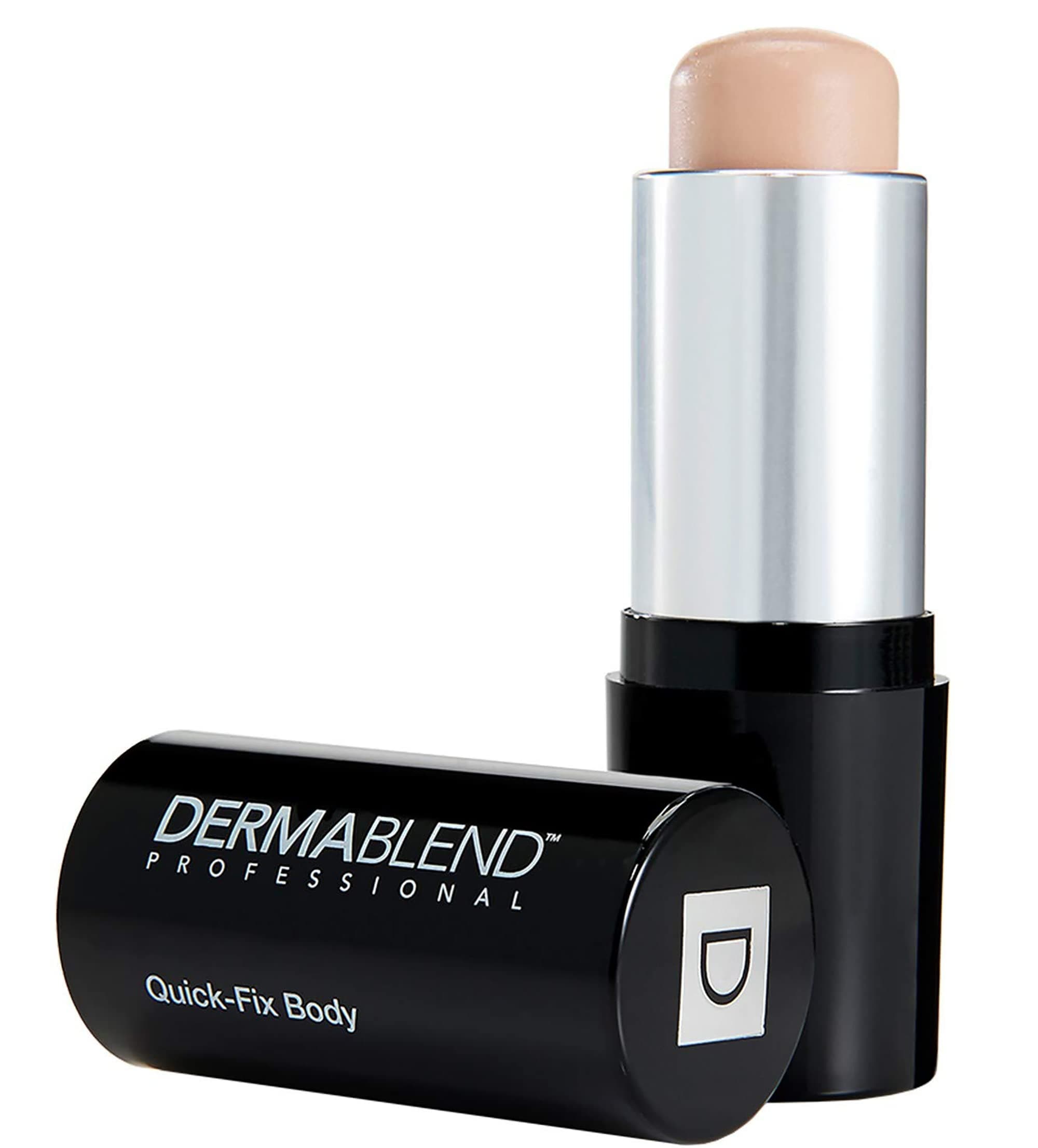Dermablend Quick-Fix Body Makeup Full Coverage Foundation Stick, Water-Resistant Body Concealer for Imperfections & Tattoos, 0.42 Oz