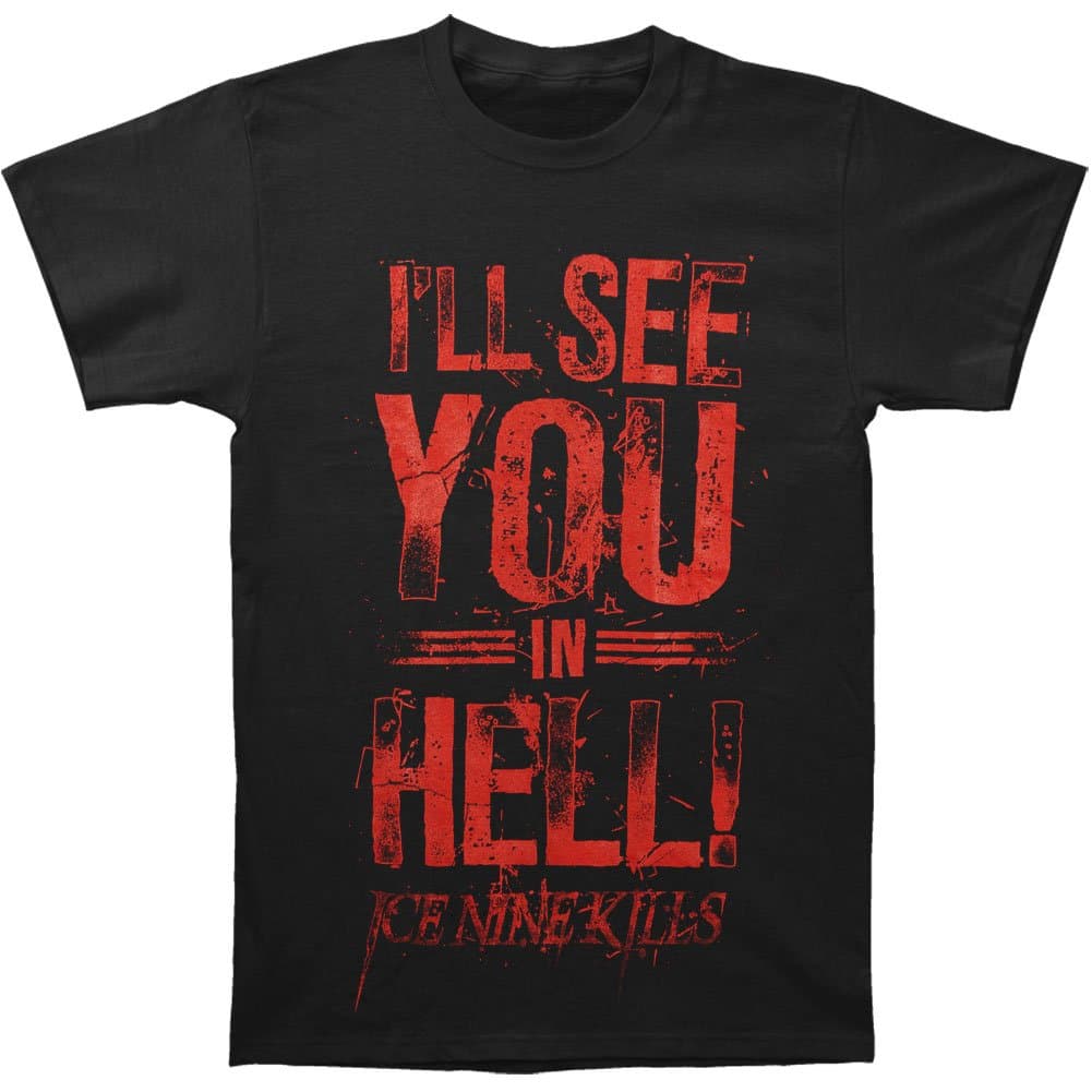 Ice Nine Kills Men's See You In Hell T-shirt Medium Black
