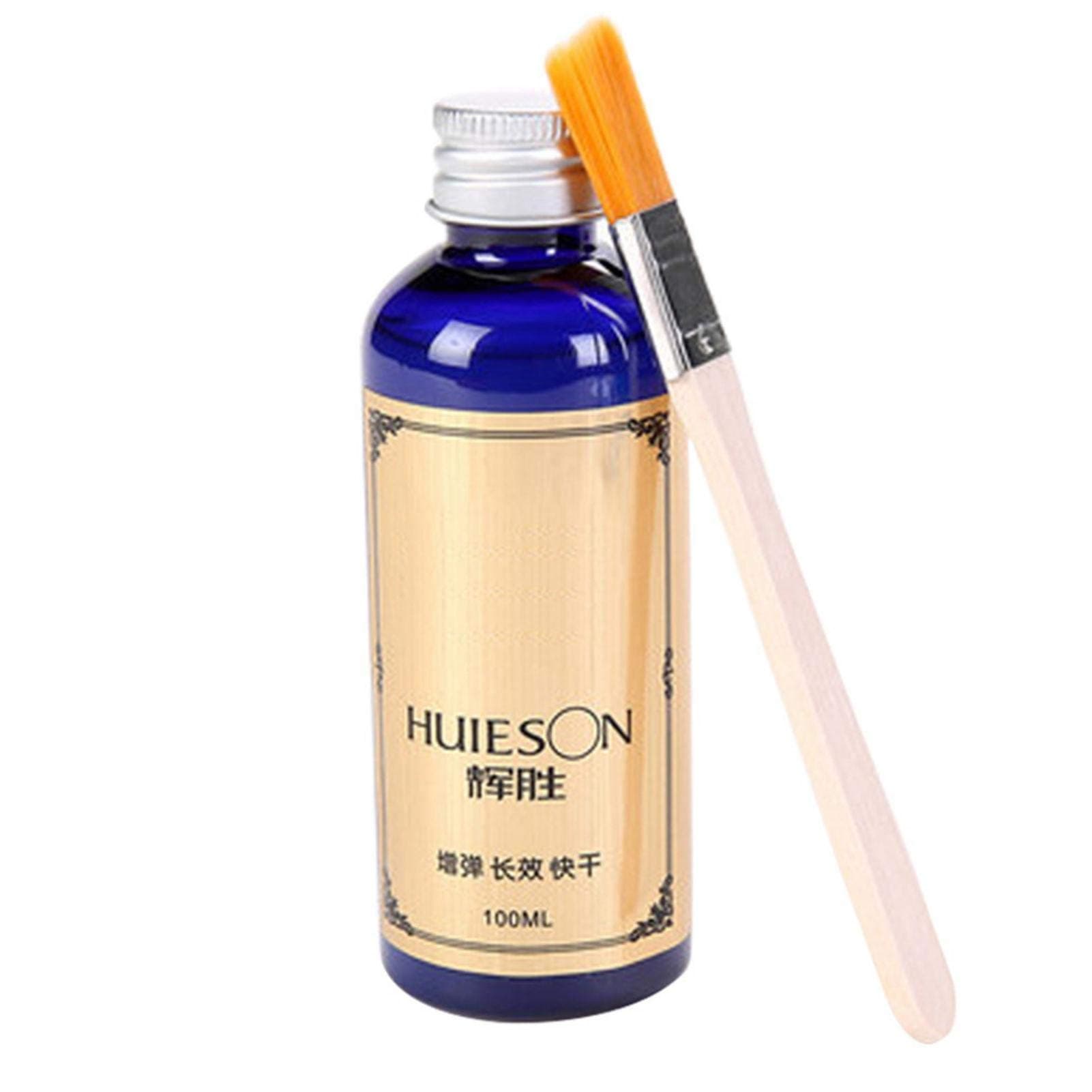 goforwealth 100ml Speed Liquid Super, with Special Brush Pingpong Racket Rubbers, Table Tennis Liquid Glue