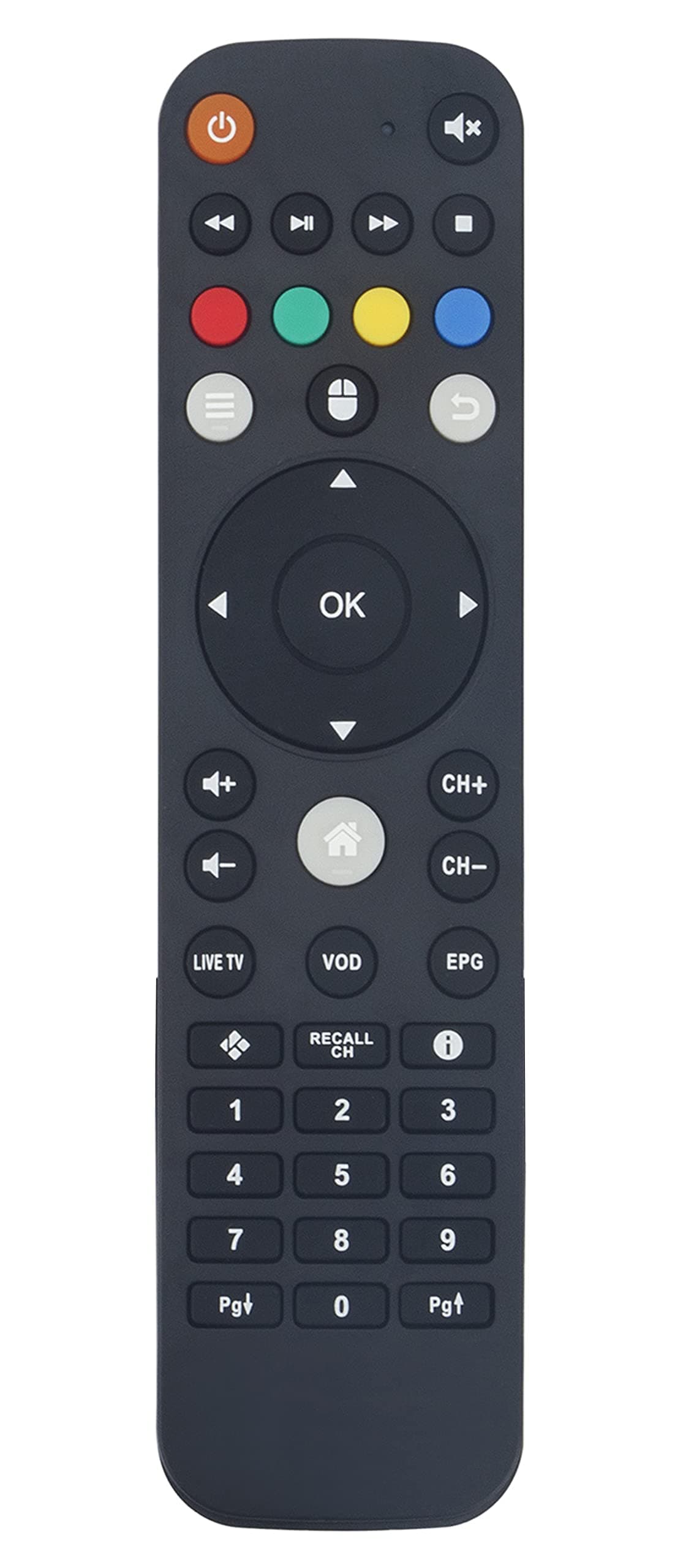 Replaced IR Remote fit for Buzztv XPL 1000 XPL1500 XPL1900 XPL2000 XPL3000 IPTV Series Set Top Box