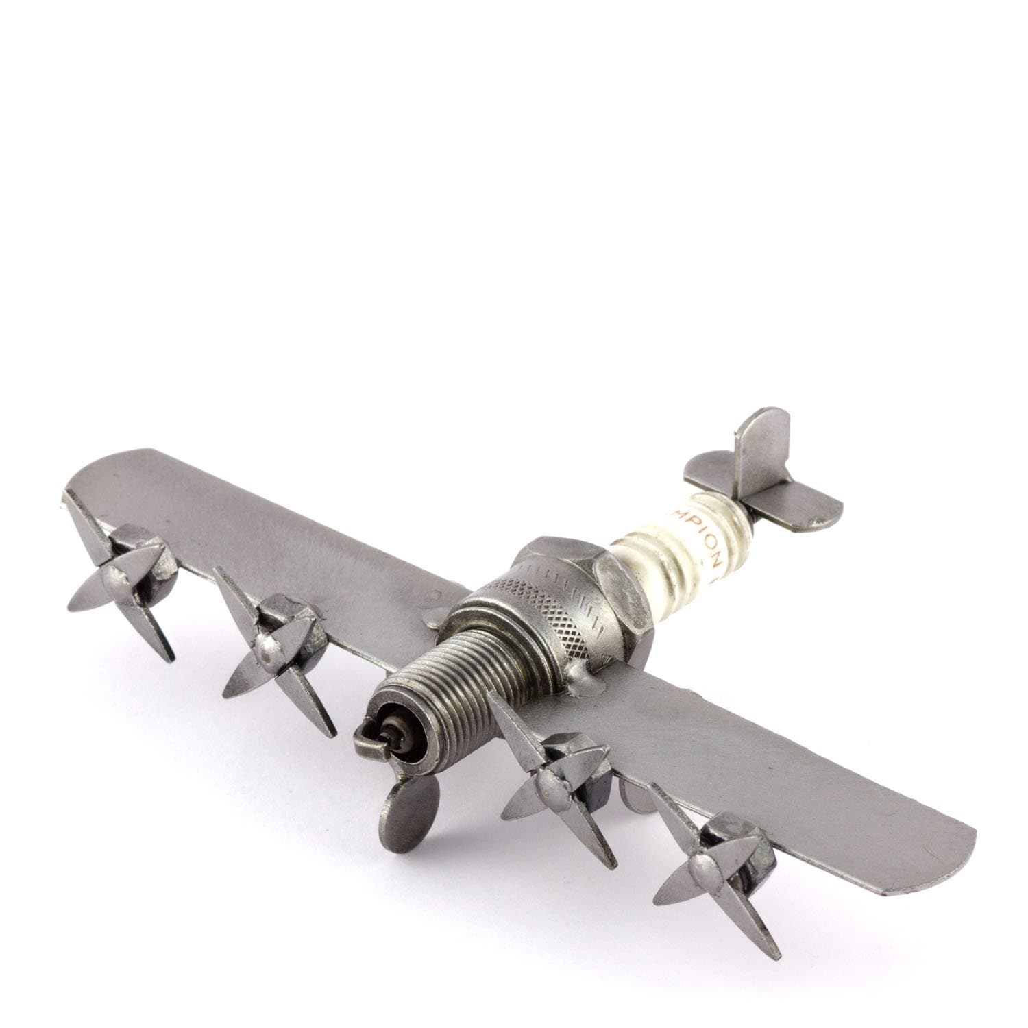 Steelman24 I Nuts and bolts sculpture Mini Plane B52 I Handmade ornaments I Made in Germany I I Metal figurine