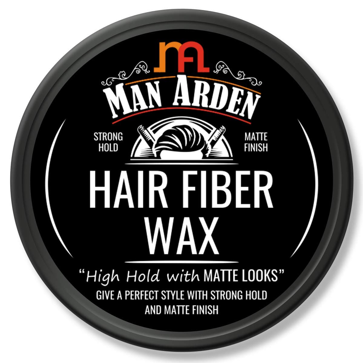 Man Arden Hair Fiber Wax - Strong Hold with Matte Finish - 50gm