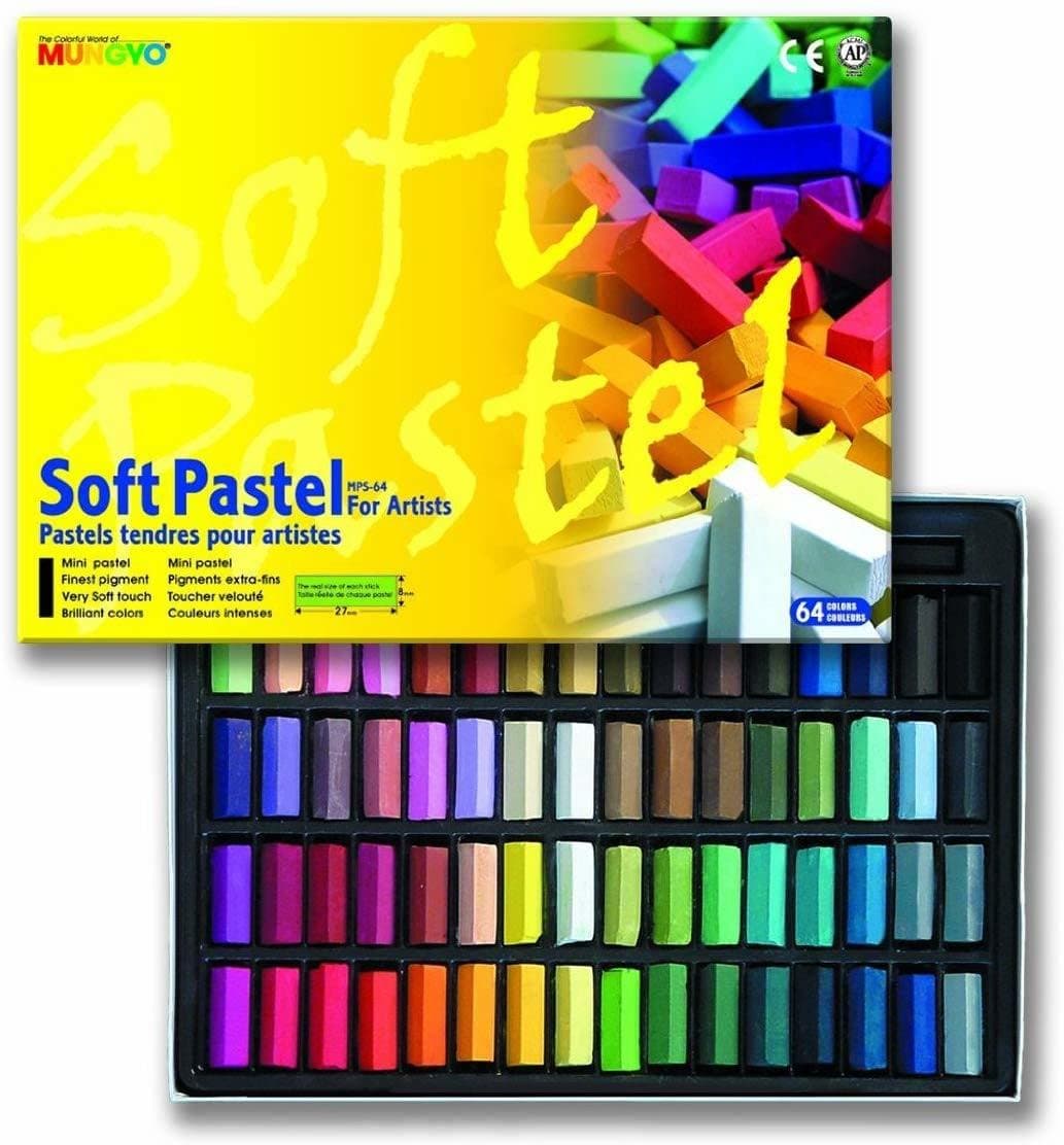 Soft Pastel 64 Color Set Square Chalk (US English Version)