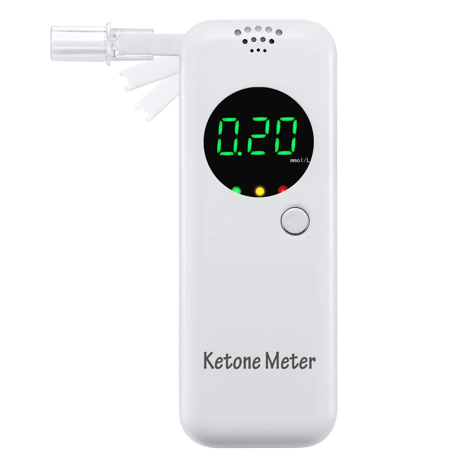 Ketone Meter New Generation Ketosis Testing Device by Breath with 10 Mouthpieces